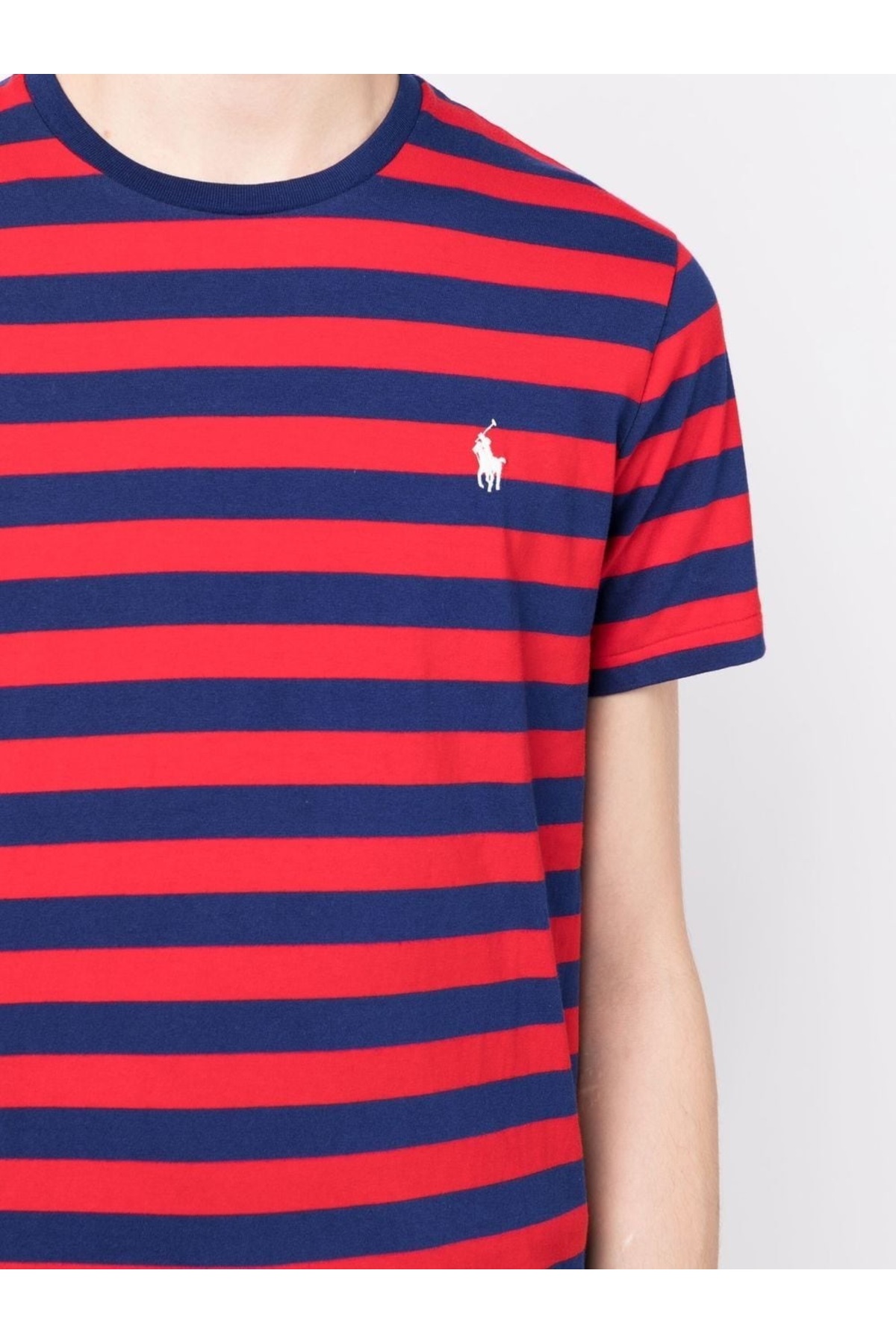 تی شرت مردانه راه راه آستین کوتاه | رالف لورن Ralph Lauren 710803479026 - تصویر 3