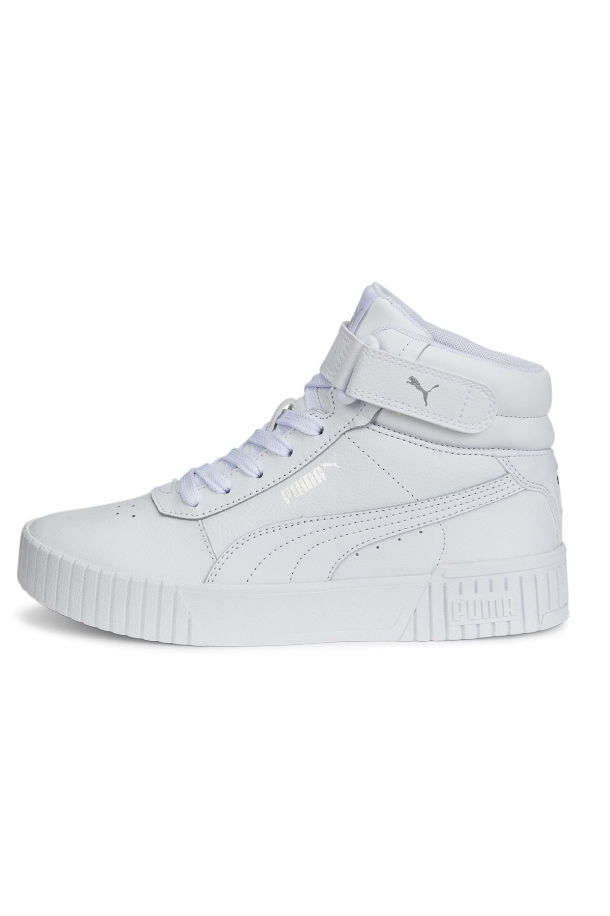 Puma Carina 2.0 Mid Jr 385851 Unisex Spor Ayakkabı BEYAZ