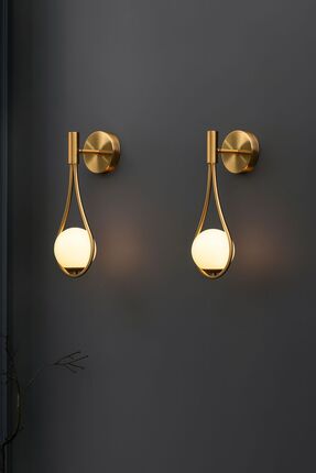 Genel Markalar 2 Adet Damla Aplik Pilli Değildir Elektriklidir Su Damlası Duv...