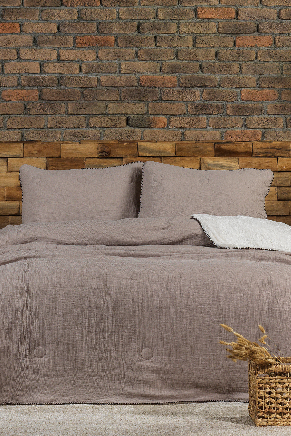 Elart Palermo Comfort Uyku Seti Tek Kişilik 2 Parça (160x220 cm) Bej