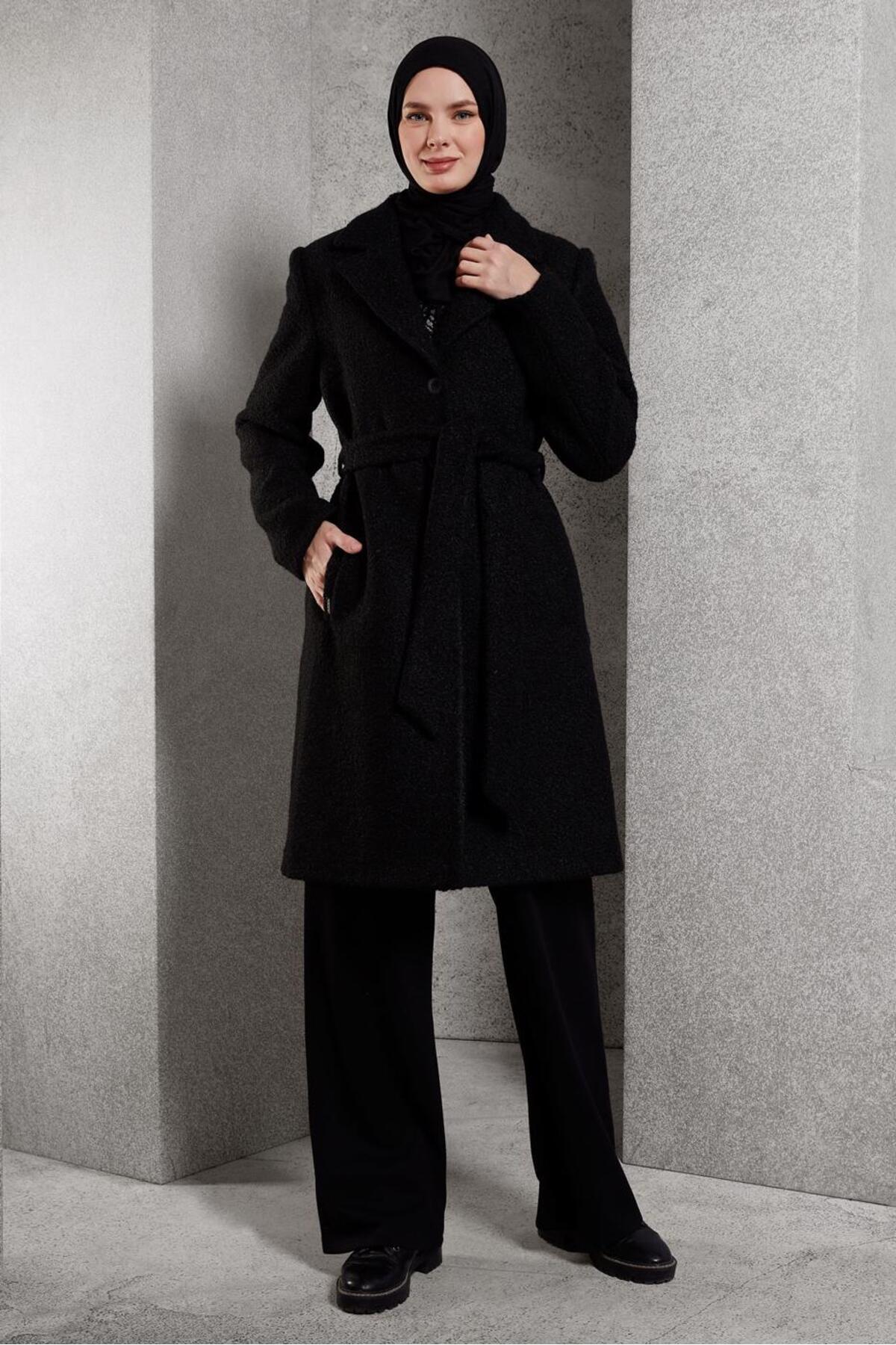 آلوینا کت کمربنددار ۹۰۵۵۶