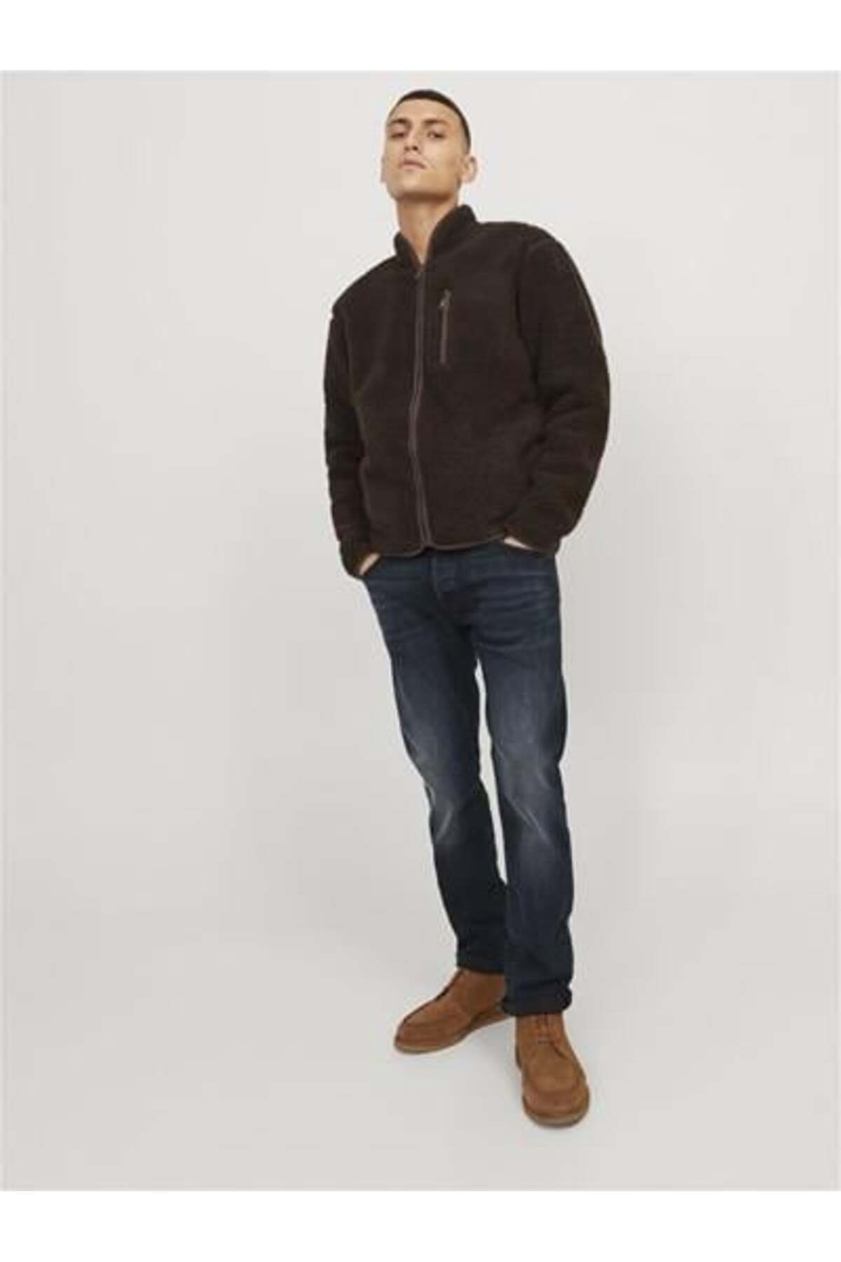 شلوار جین مردانه راسته | جک اند جونز Jack & Jones 12252901 - تصویر 2