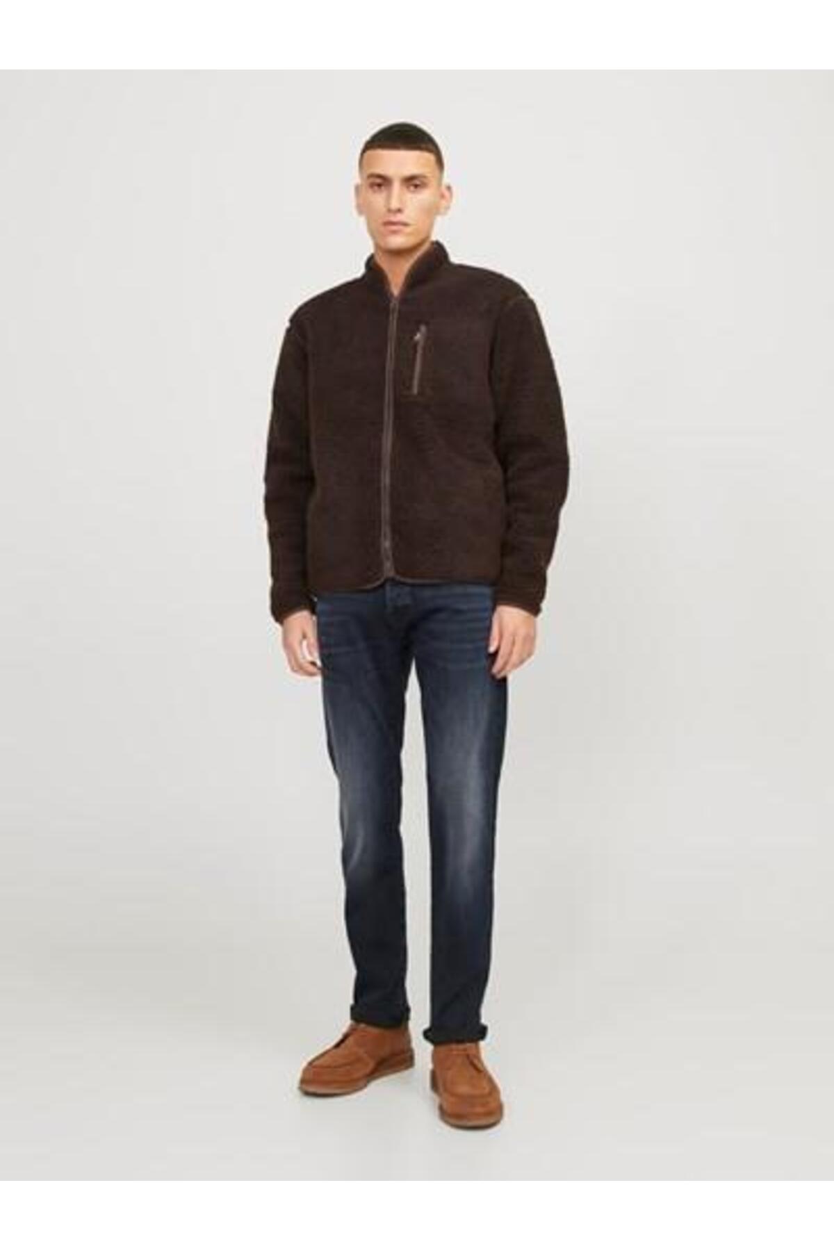 شلوار جین مردانه راسته | جک اند جونز Jack & Jones 12252901 - تصویر 6