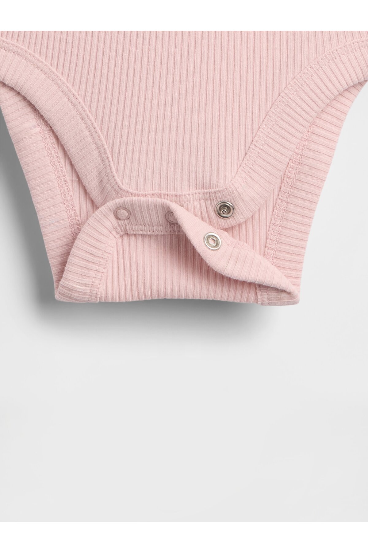 GAP Bebek Açık Pembe Baby First Favorites TinyRib Bodysuit fotoğrafı 2 (önizleme)