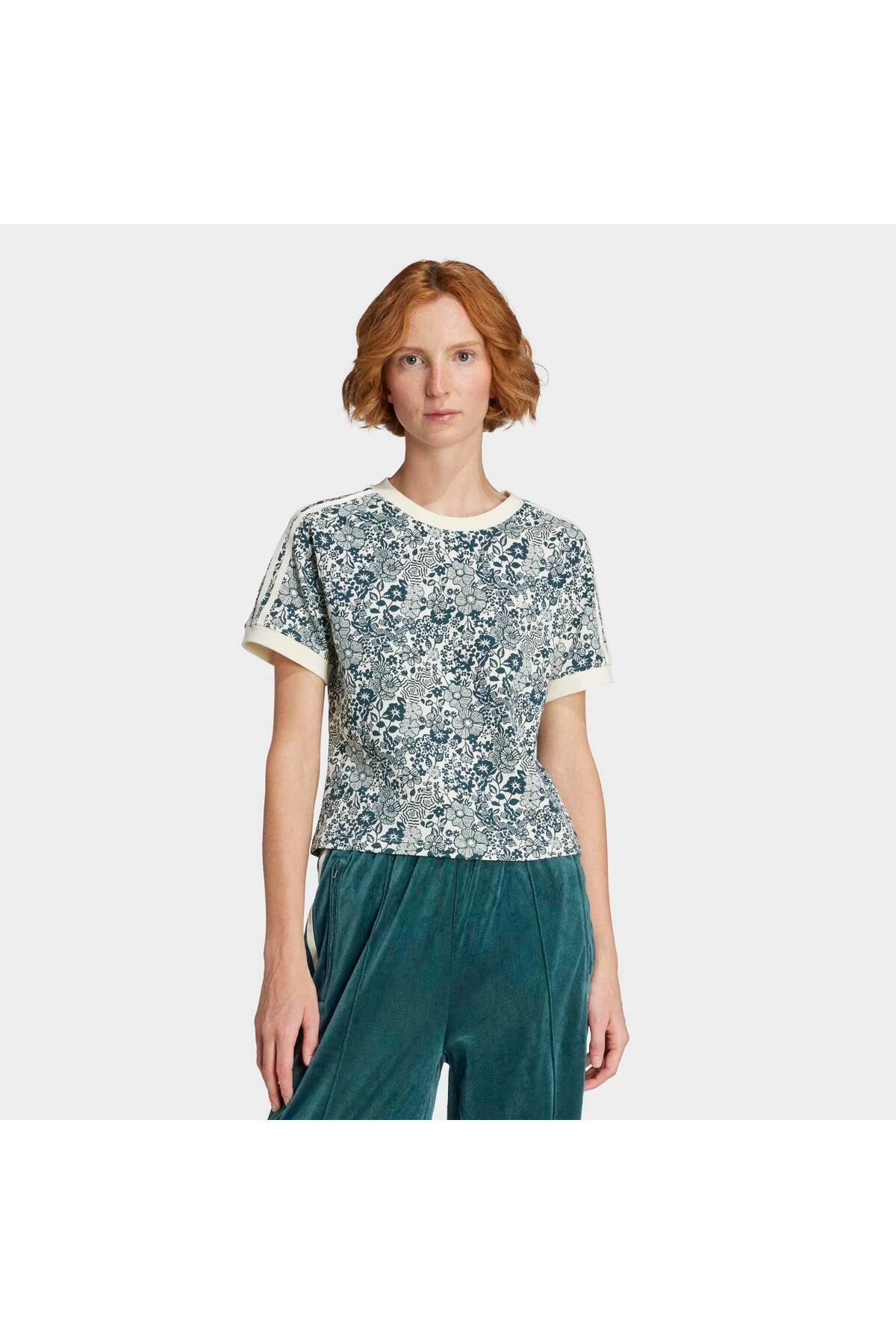 adidas Originals X Liberty London Kadın Tişört (JX0462) - Fiyatı