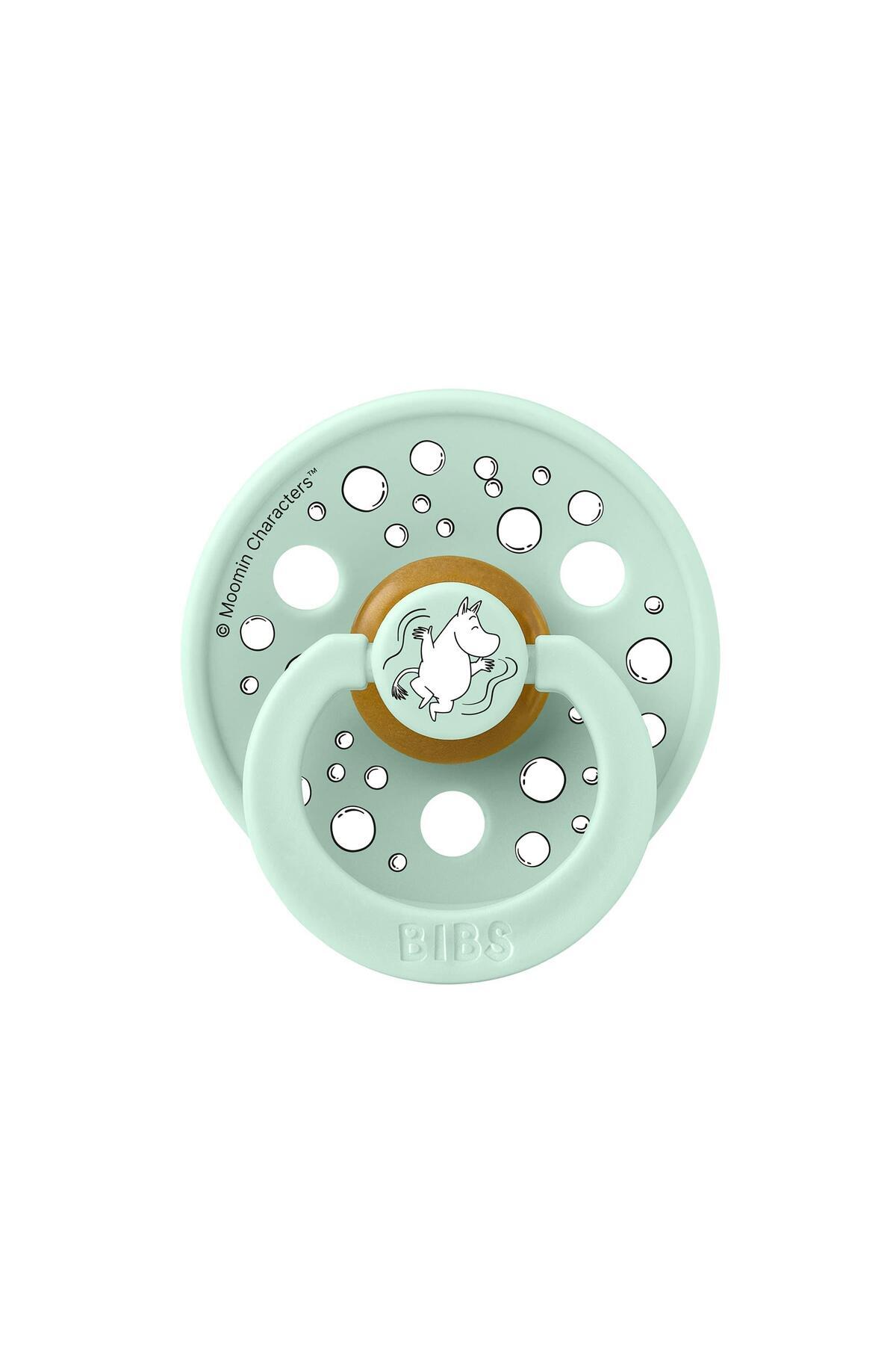 Bibs x Moomin Colour Sailing Emzik-Nordic Mint 0-6 Ay