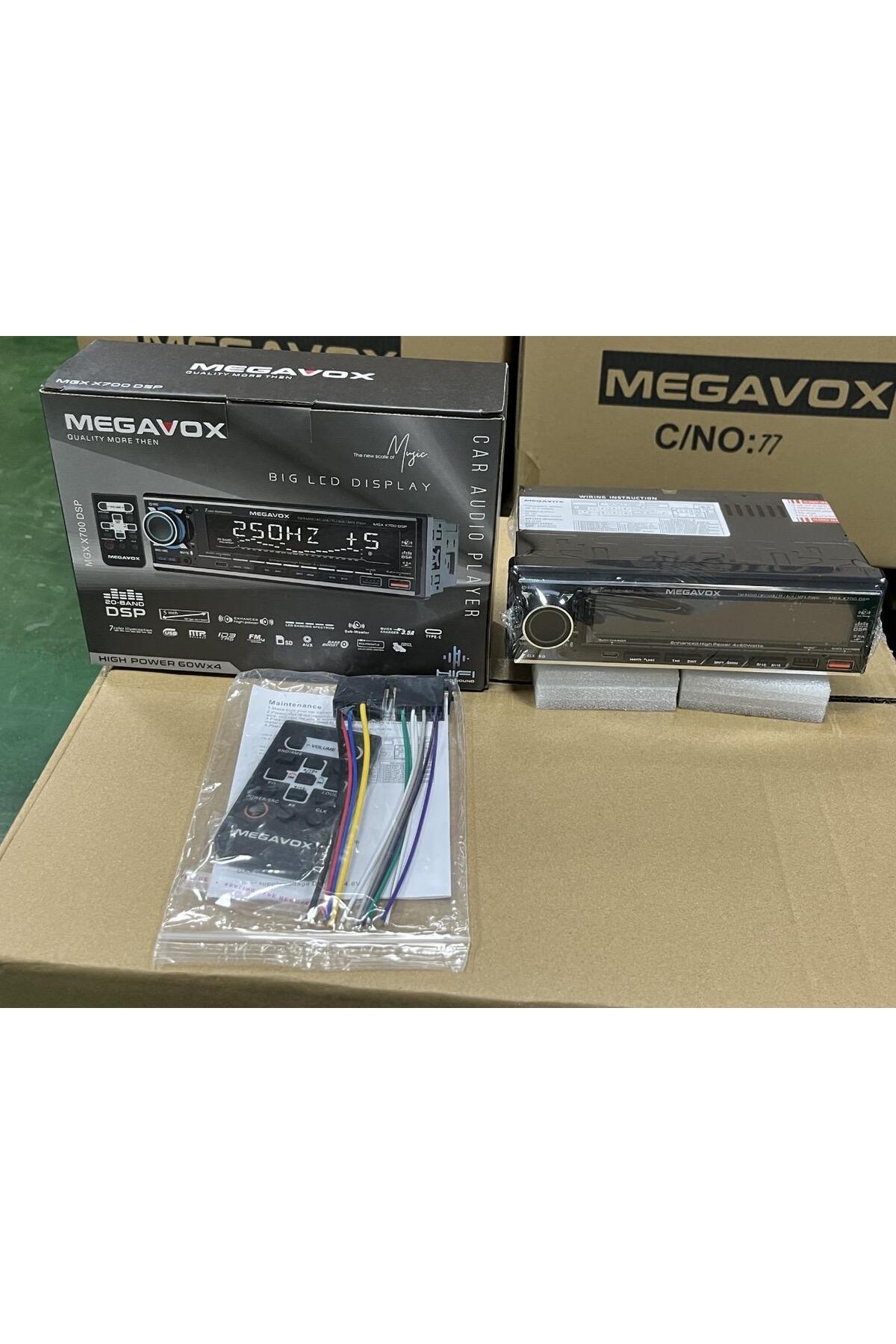 woodstar MEGAVOX MGX-X700DSP CAR AUDIO PLAYER - Fiyatı, Yorumları