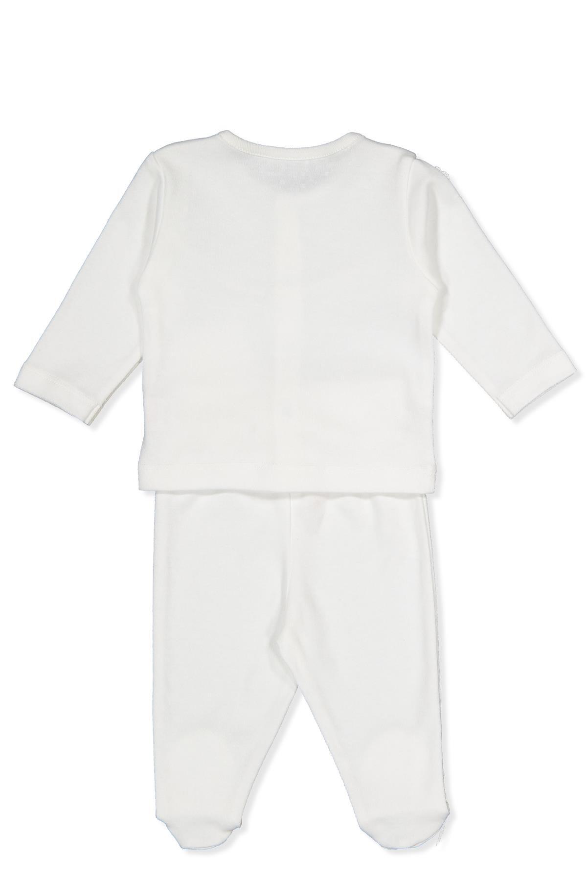 Bebetto İNTERLOK PATİKLİ PİJAMA TAKIMI 2Lİ (MISS ANGEL) EKRU fotoğrafı 2 (önizleme)