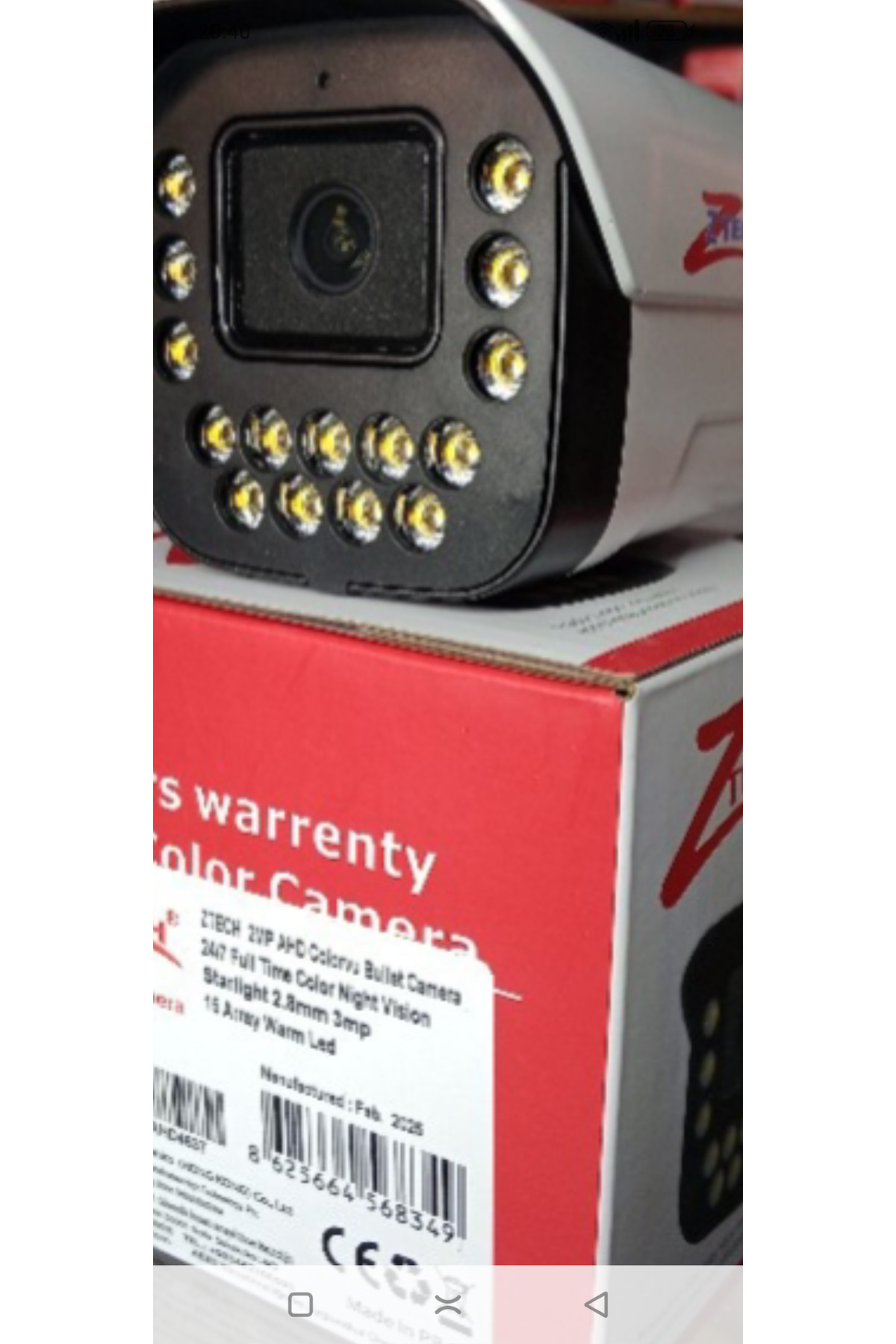 ZTECH 4 lü kamera seti full set 15 ledli - Fiyatı, Yorumları