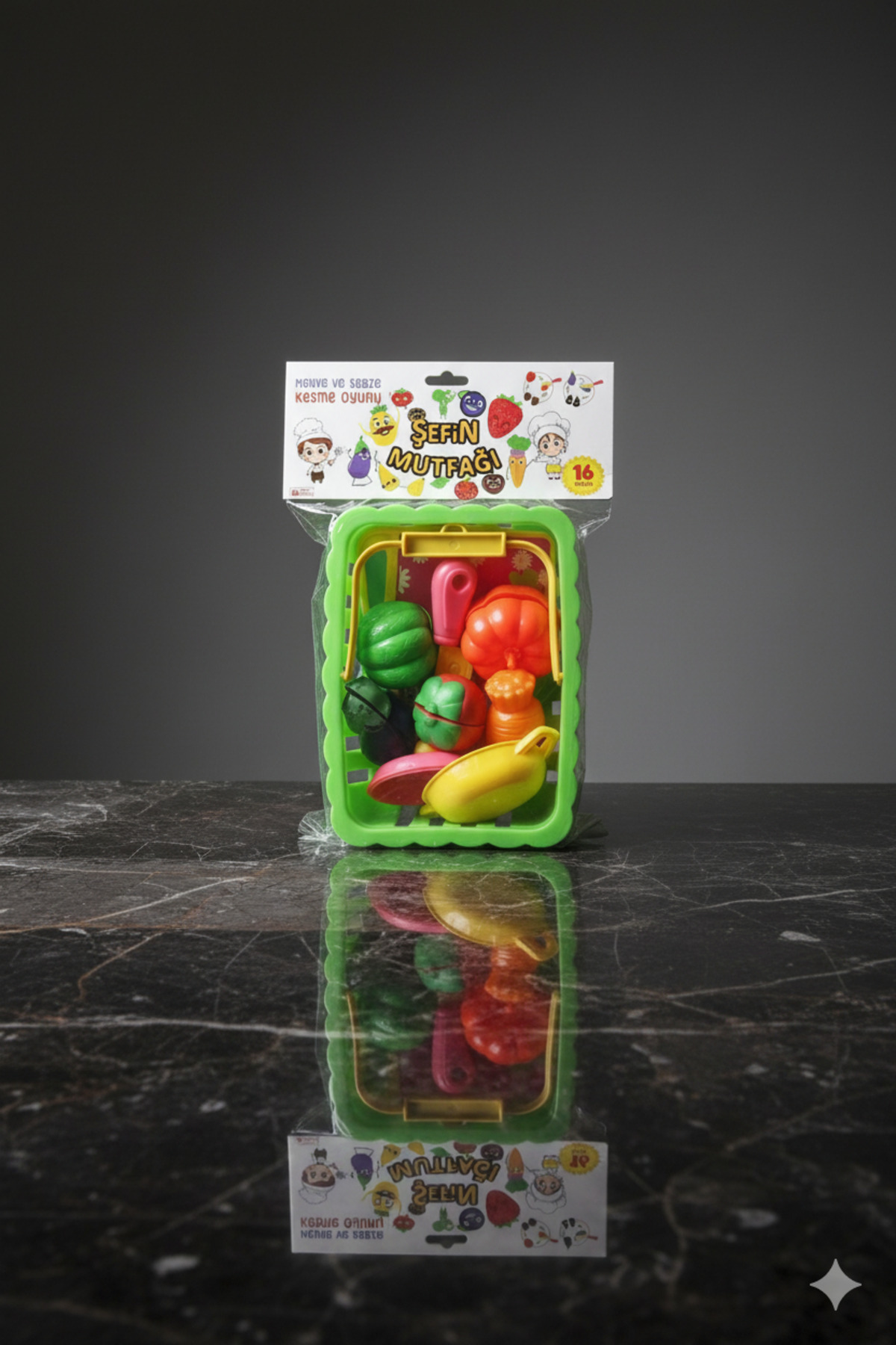 بازی برش میوه و سبزیجات ۱۶ تکه