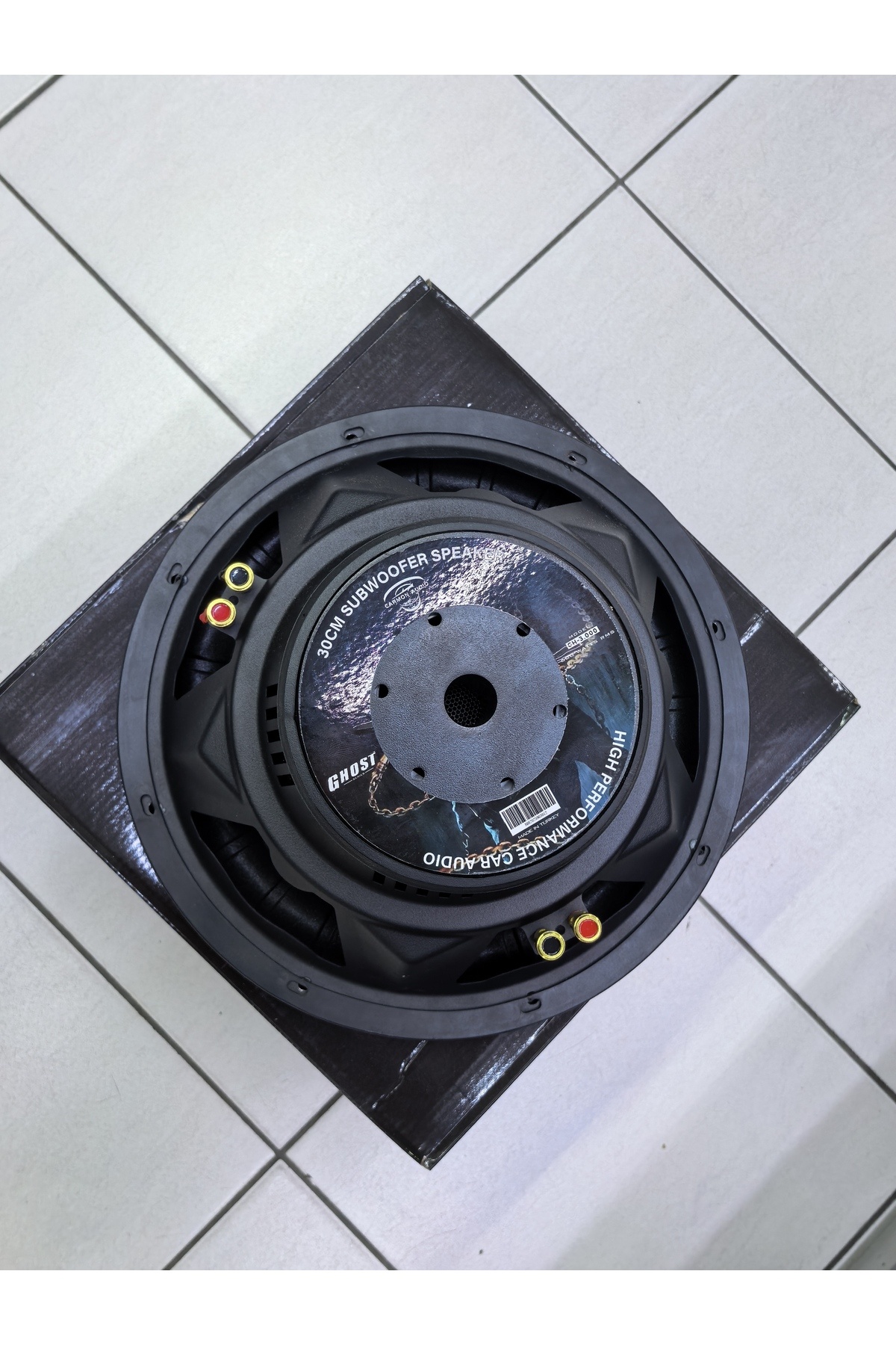WAAWSTAR CARMON AUDIO 30CM 600 RMS ÇİFT BOBİN WOOFER GH-3.000