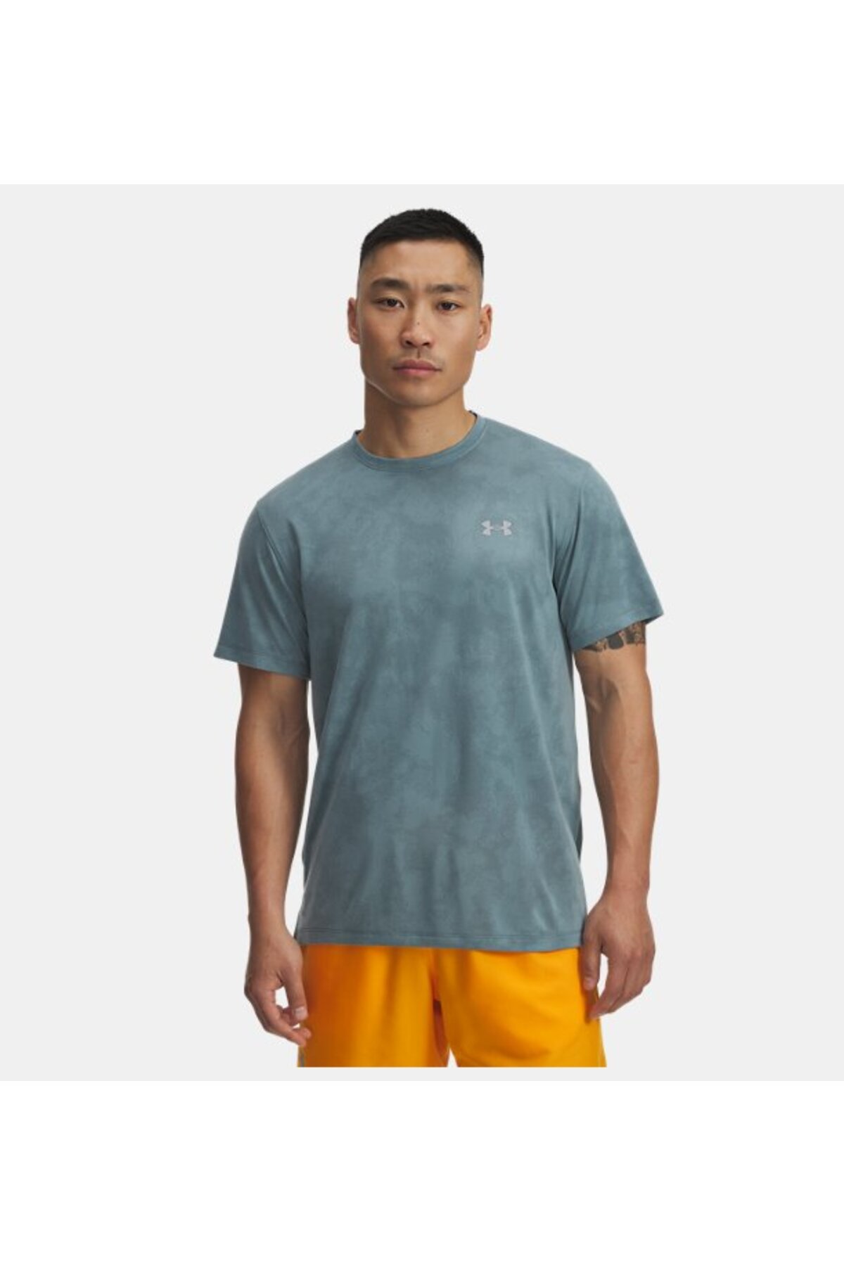 آندر آرمور تی‌شرت آستین کوتاه مردانه طرح UA Launch Camo کد ۶۰۰۶۰۹۸-۳۲۳