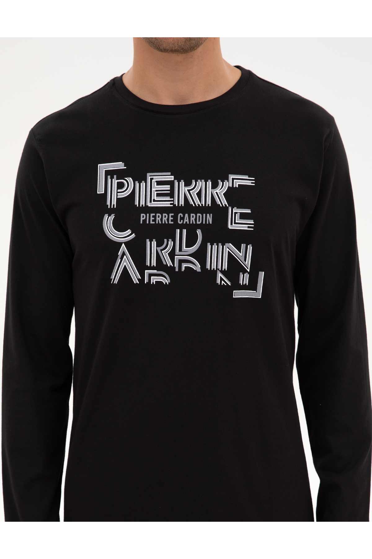 ست پیژامه و لباس خواب مردانه Yazı Karekterli / Motto آستین بلند | پیر کاردین Pierre Cardin 50322652 - تصویر 6