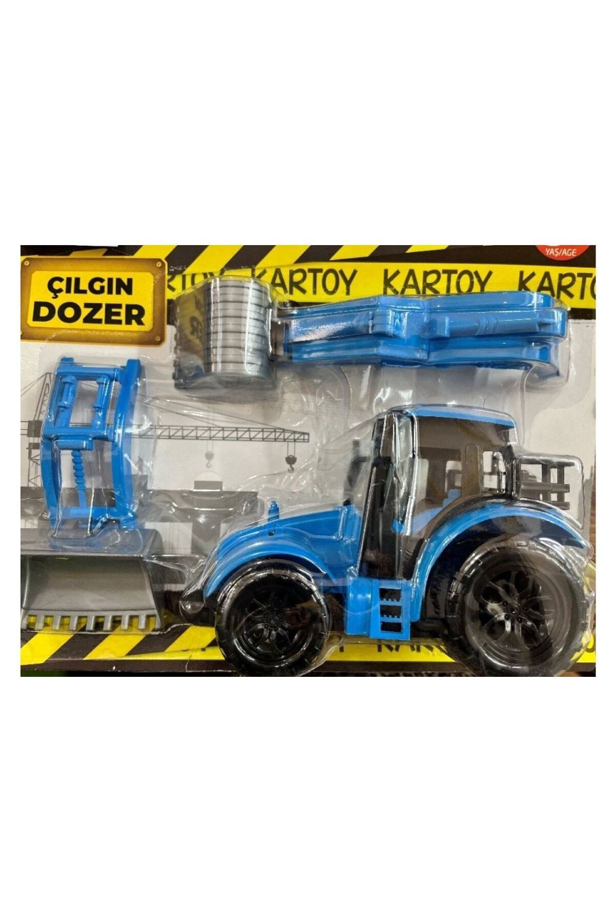 KARTOYS Kartoy Oyuncak Kartela Çılgın Dozer 2322-Mavi - Fiyatı