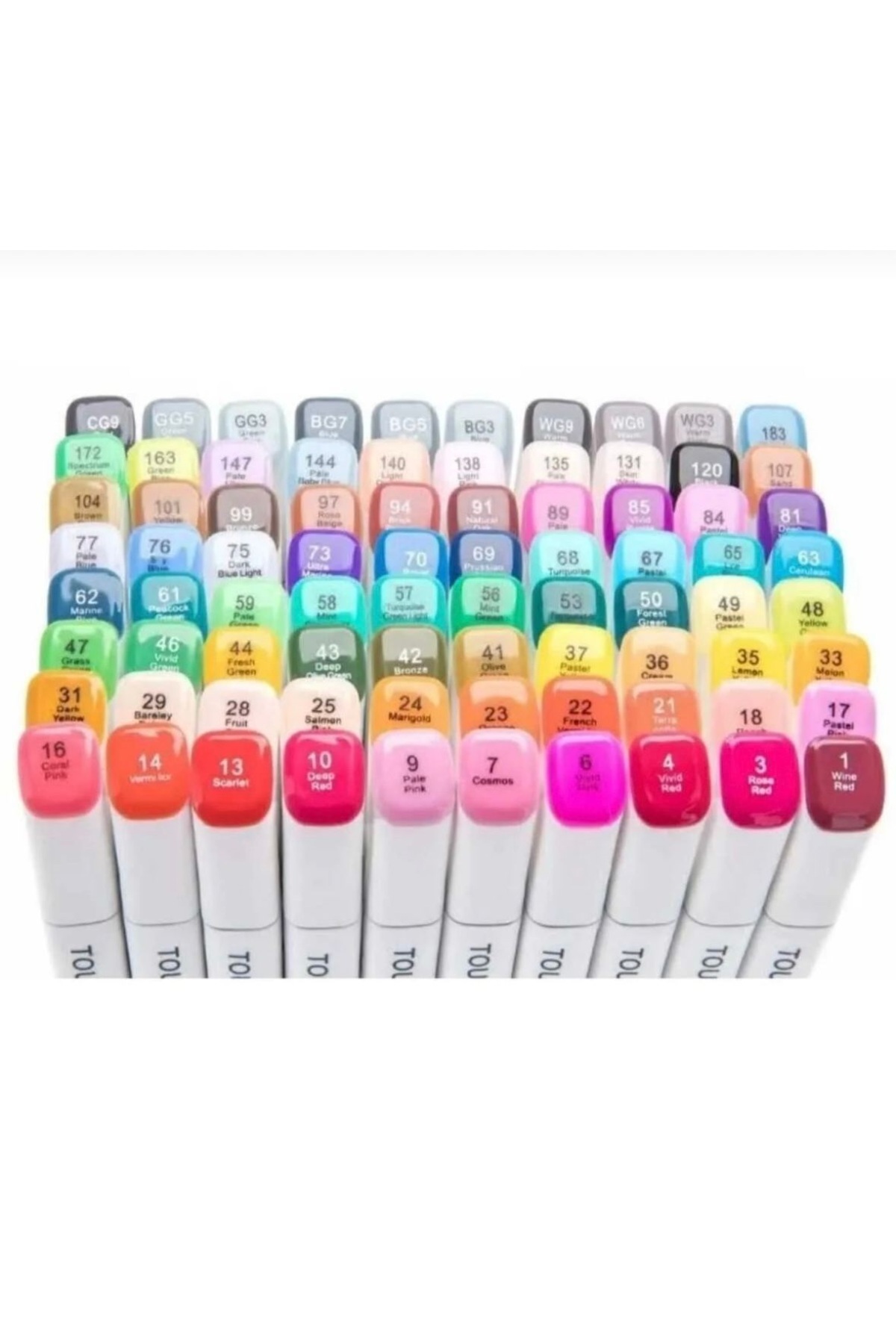 DMR Marker 12'li Set Kutulu Taşınabilir Marker Seti 12 Renk Çift ...