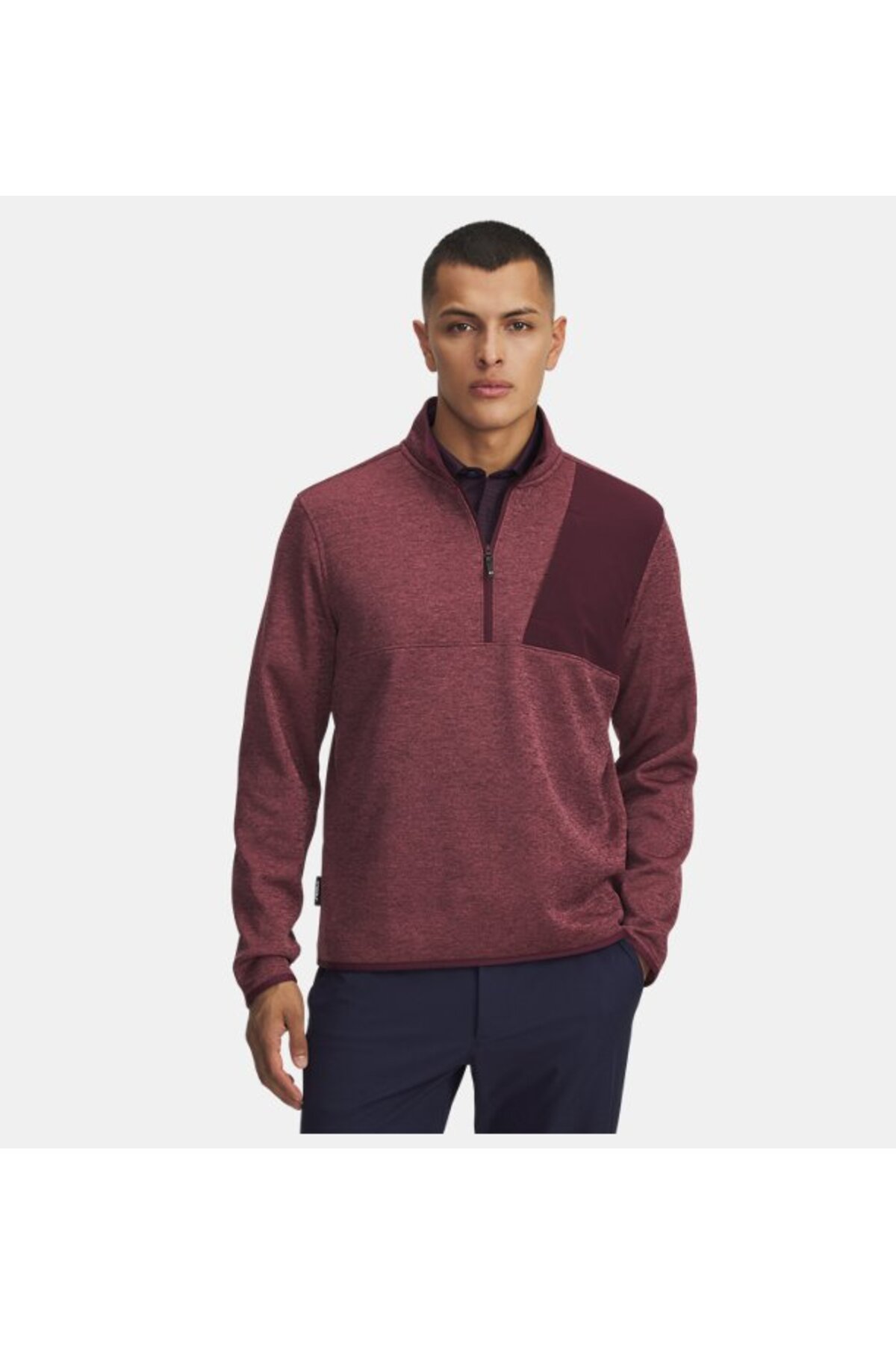 آندر آرمور سویشرت نیم زیپ مردانه UA Drive مدل 6005671-600