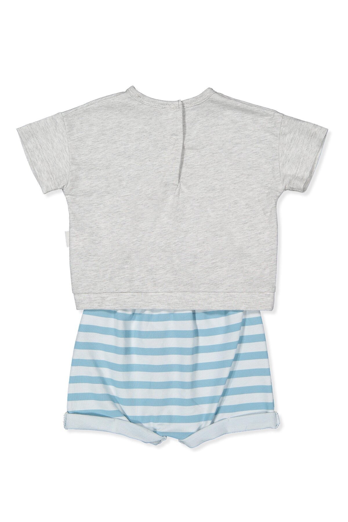 Bebetto İKİ İP ŞORT 2Lİ TAKIM (JUMP IT) GRİ MELANJ fotoğrafı 2 (önizleme)