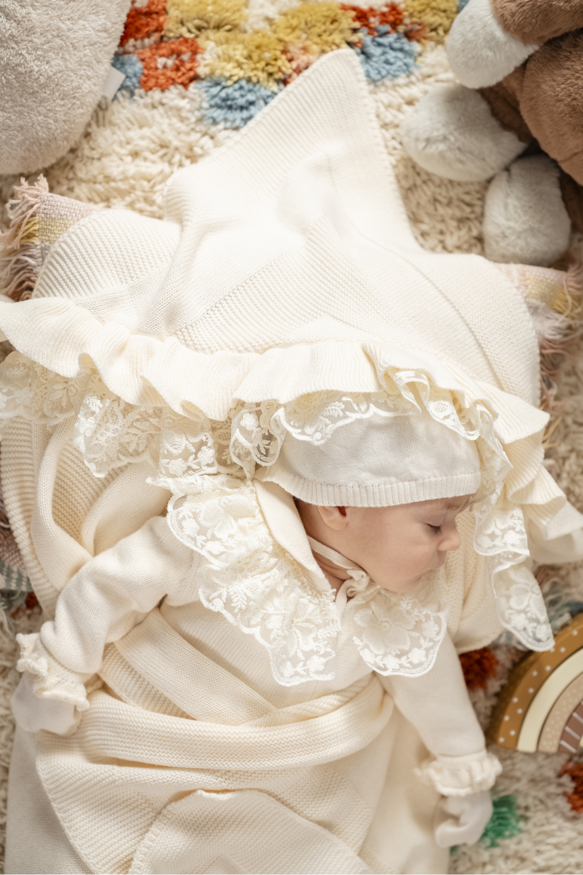 Mert Baby Daisy Triko 5'li Organik Hastane Çıkış Seti Papatya Çiçekli %100 Pamuk Yenidoğan Kız Bebek fotoğrafı 2 (önizleme)