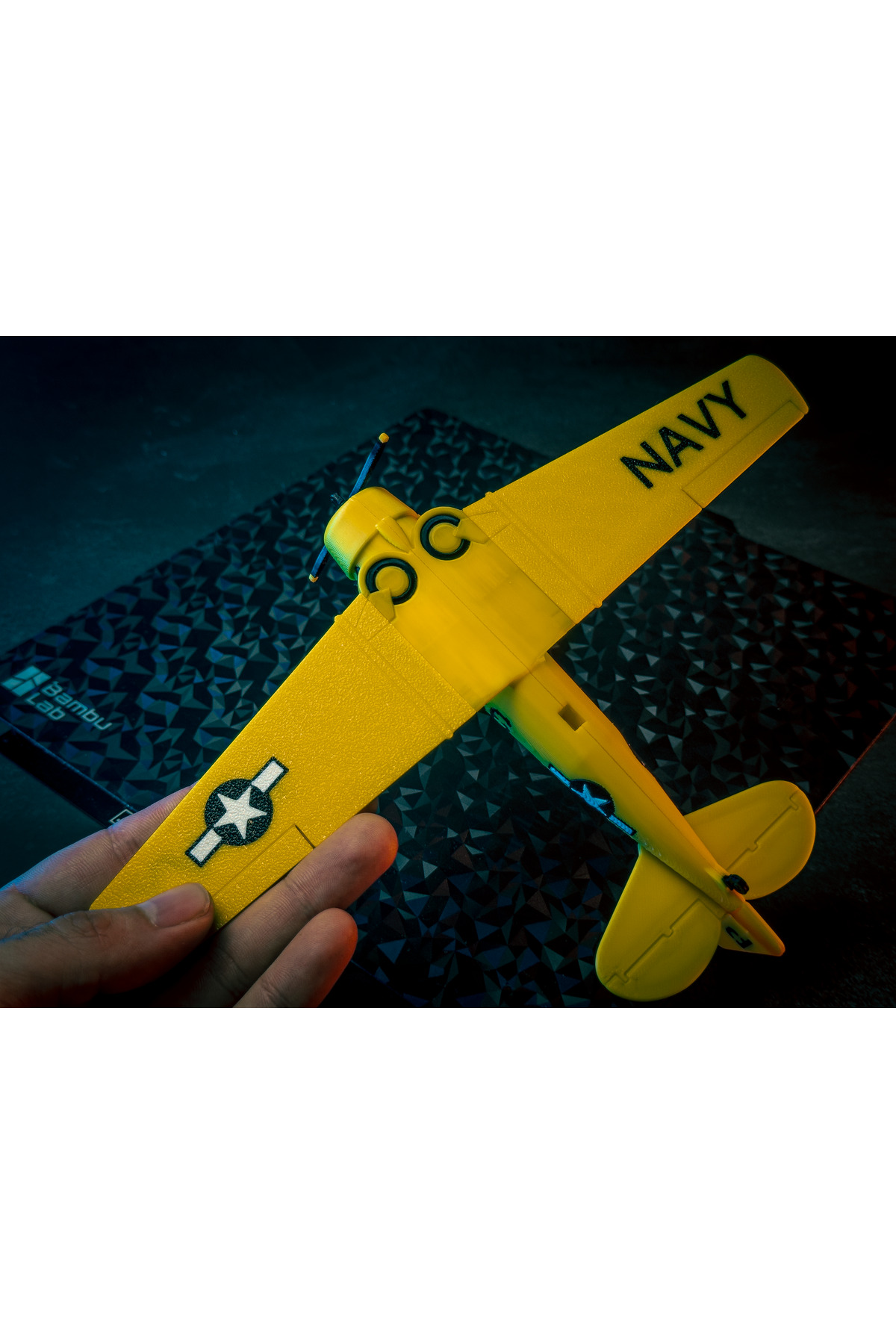 T-6 Texan Uçak Maketi - Yüksek Detaylı Koleksiyonluk Model - 3D Baskı