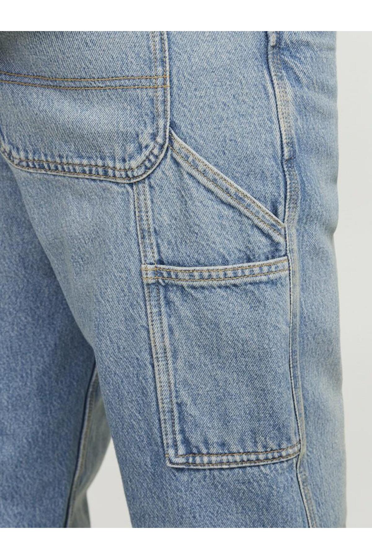 شلوار جین مردانه راسته فاق نرمال | جک اند جونز Jack & Jones 12261926 - تصویر 8