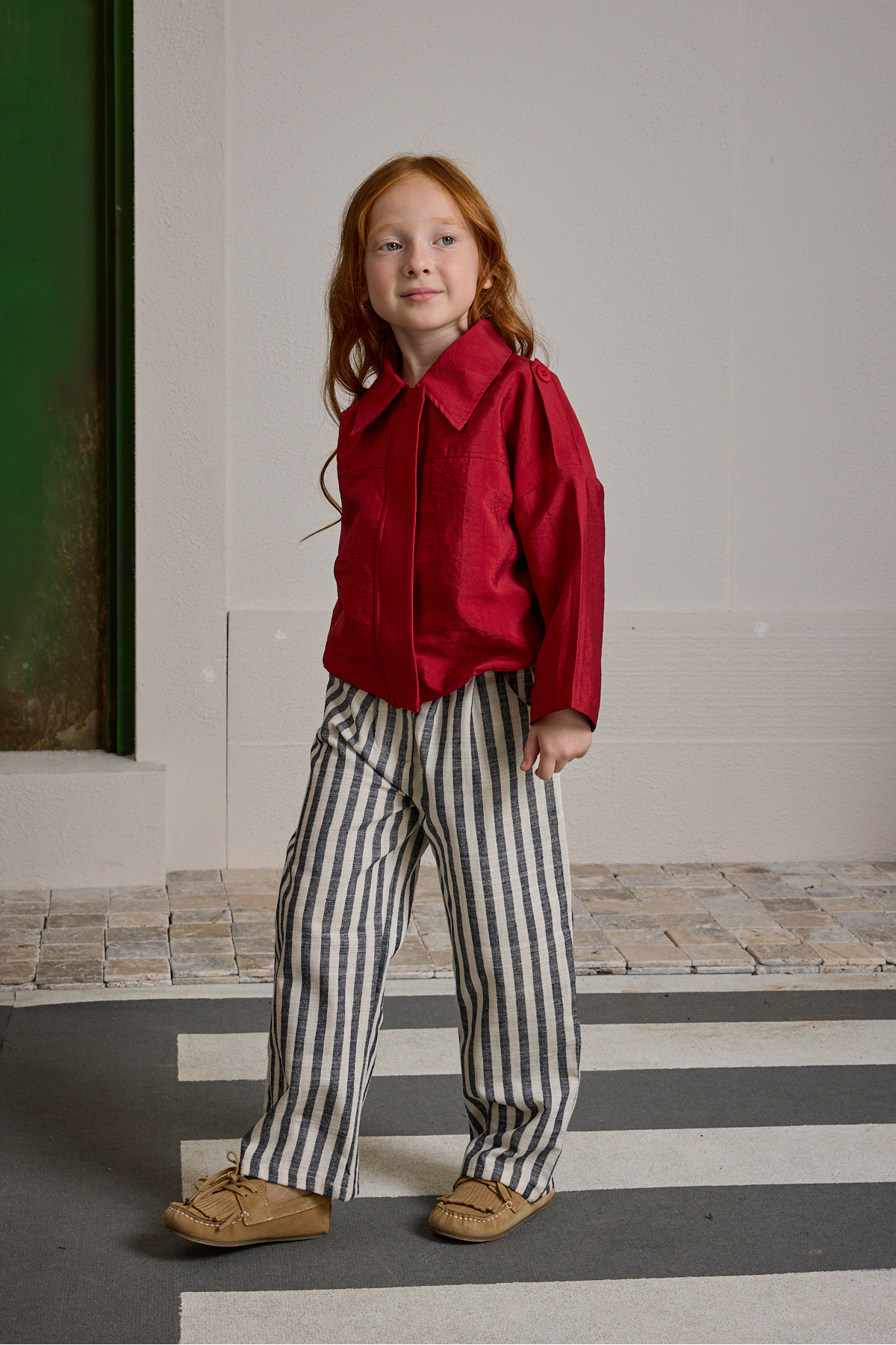 Fahhar Kids Apoletli Bomb Ceket Kırmızı fotoğrafı 4 (önizleme)