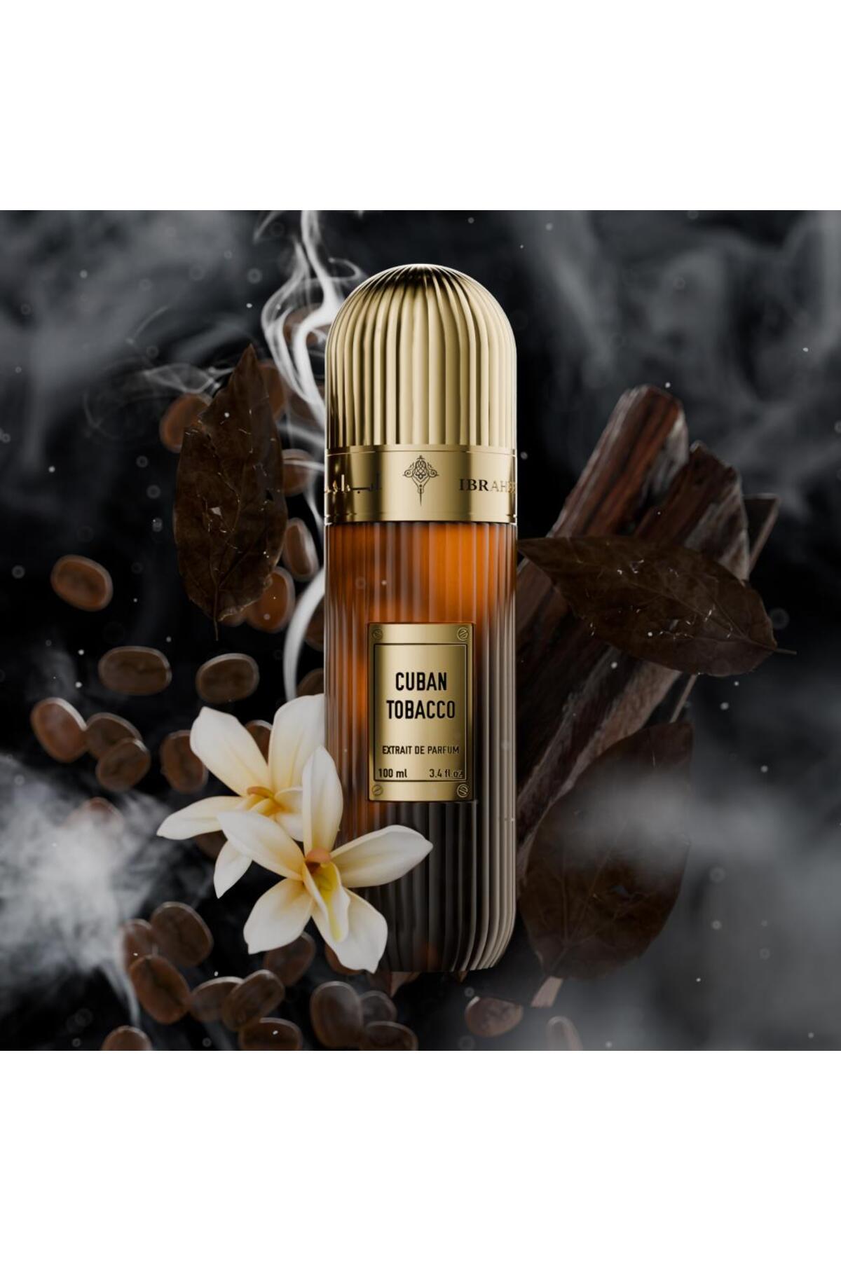 cuban tobacco extrait de aoud IBRAHIM ALQURASHI IBRAQ Cuban Tobacco Flavor 100ml- Trendyol