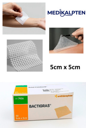 bactigras Parafinli, Antiseptik Tül Sargı, Yara ve Yanık Örtüsü, Steril Gazlı...