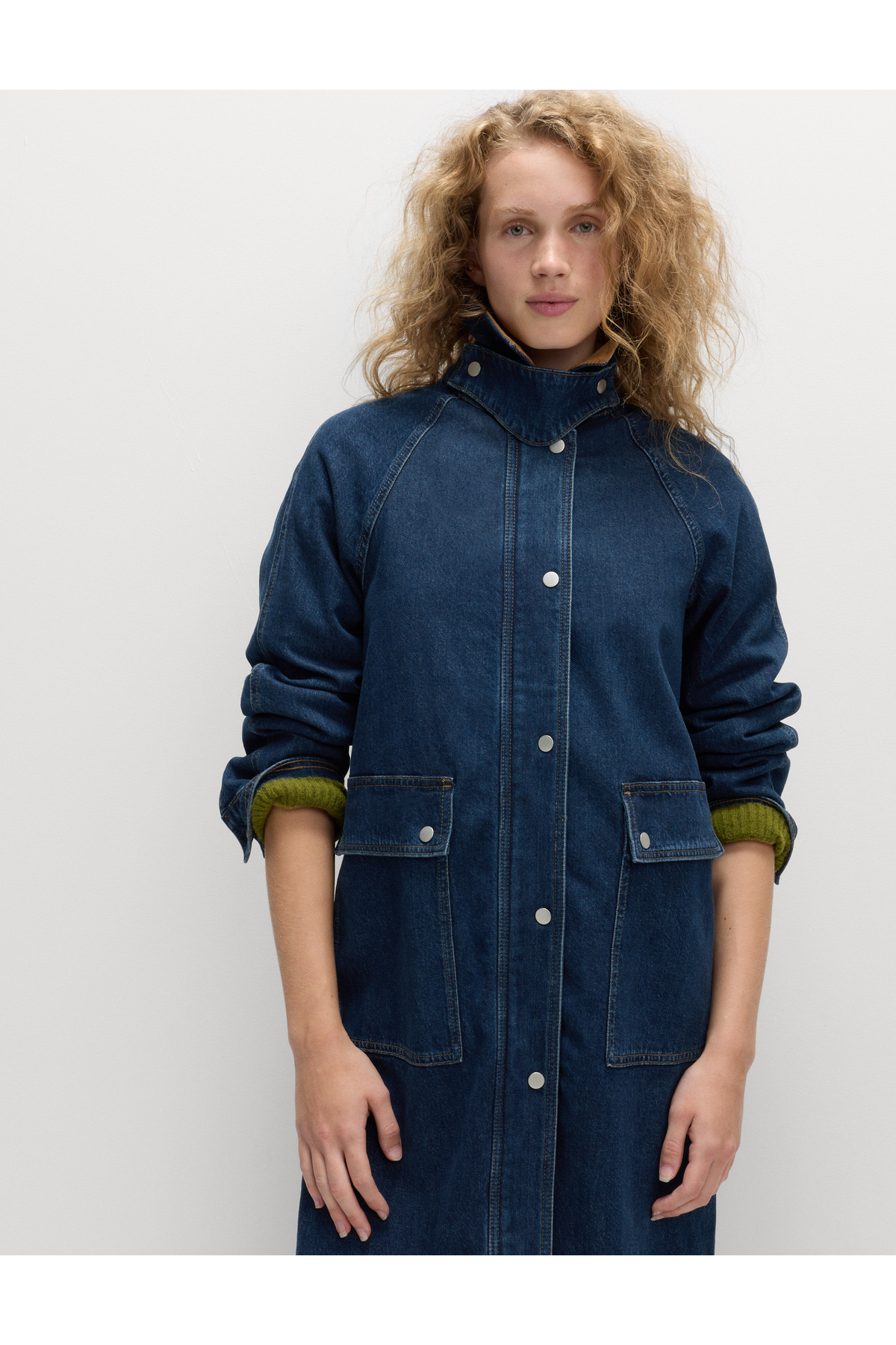 Marks & Spencer  Denim Palto - Görsel 2