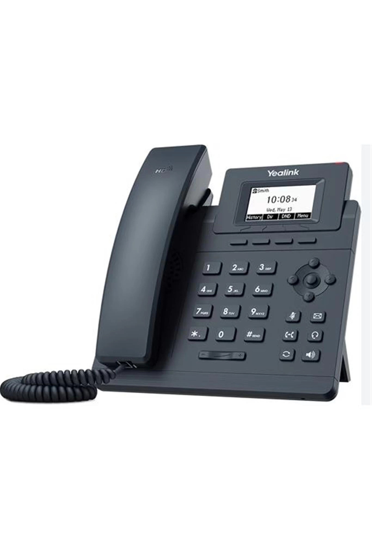 Yealink T30P IP Telefon PoE Destekli Adaptör Dahil