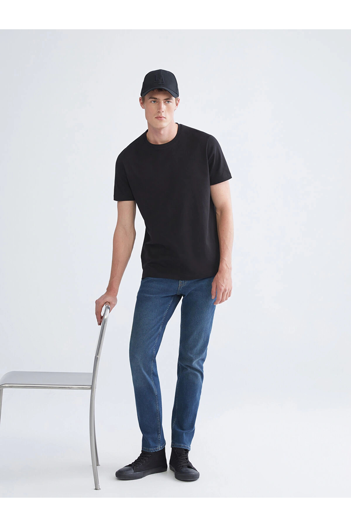 ال سی وایکیکی شلوار جین مردانه LCW مدل Indigo 750 Slim Fit