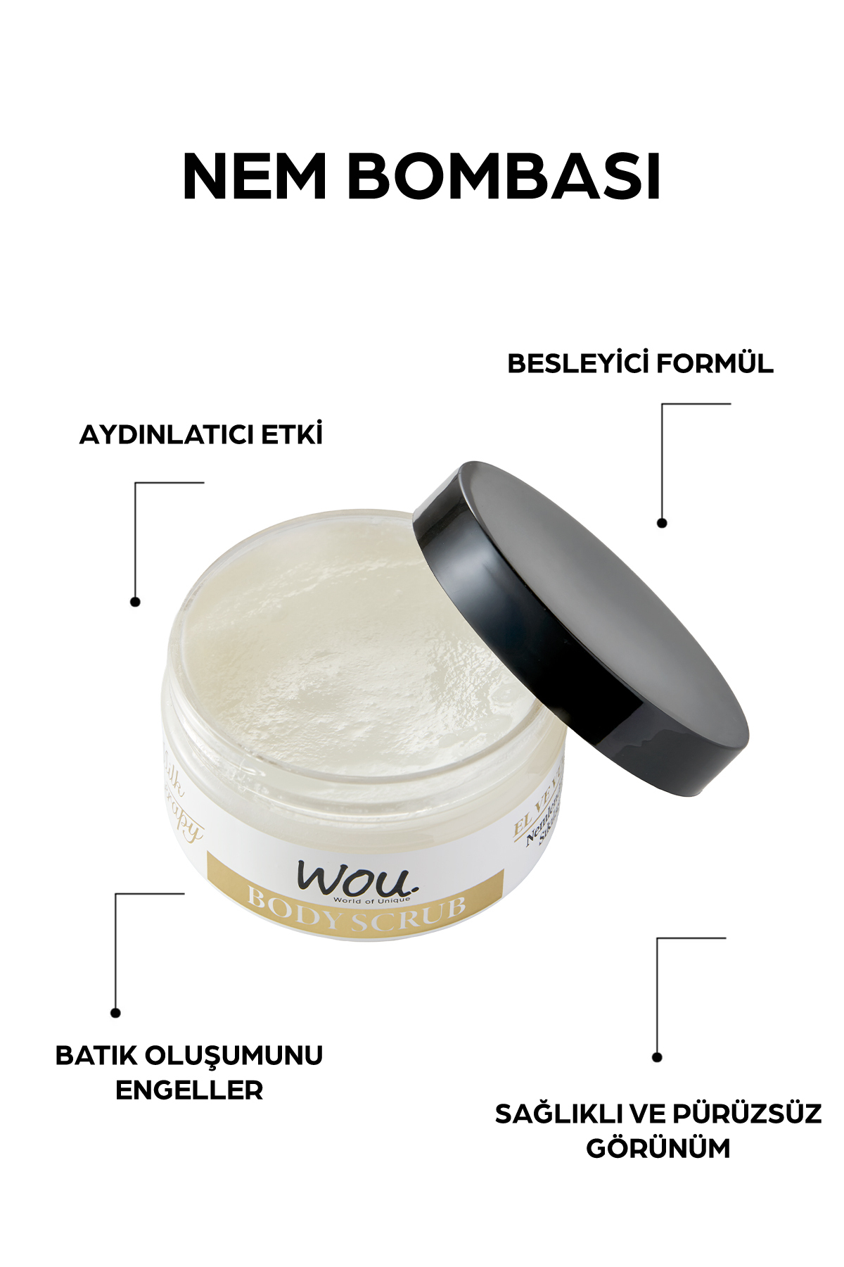 Milk Therapy Body Scrub Sıkılaştırıcı,Arındırıcı,Nemlendirici Vücut Peelingi 250 — Mılkscrp — تصویر 2 از 4