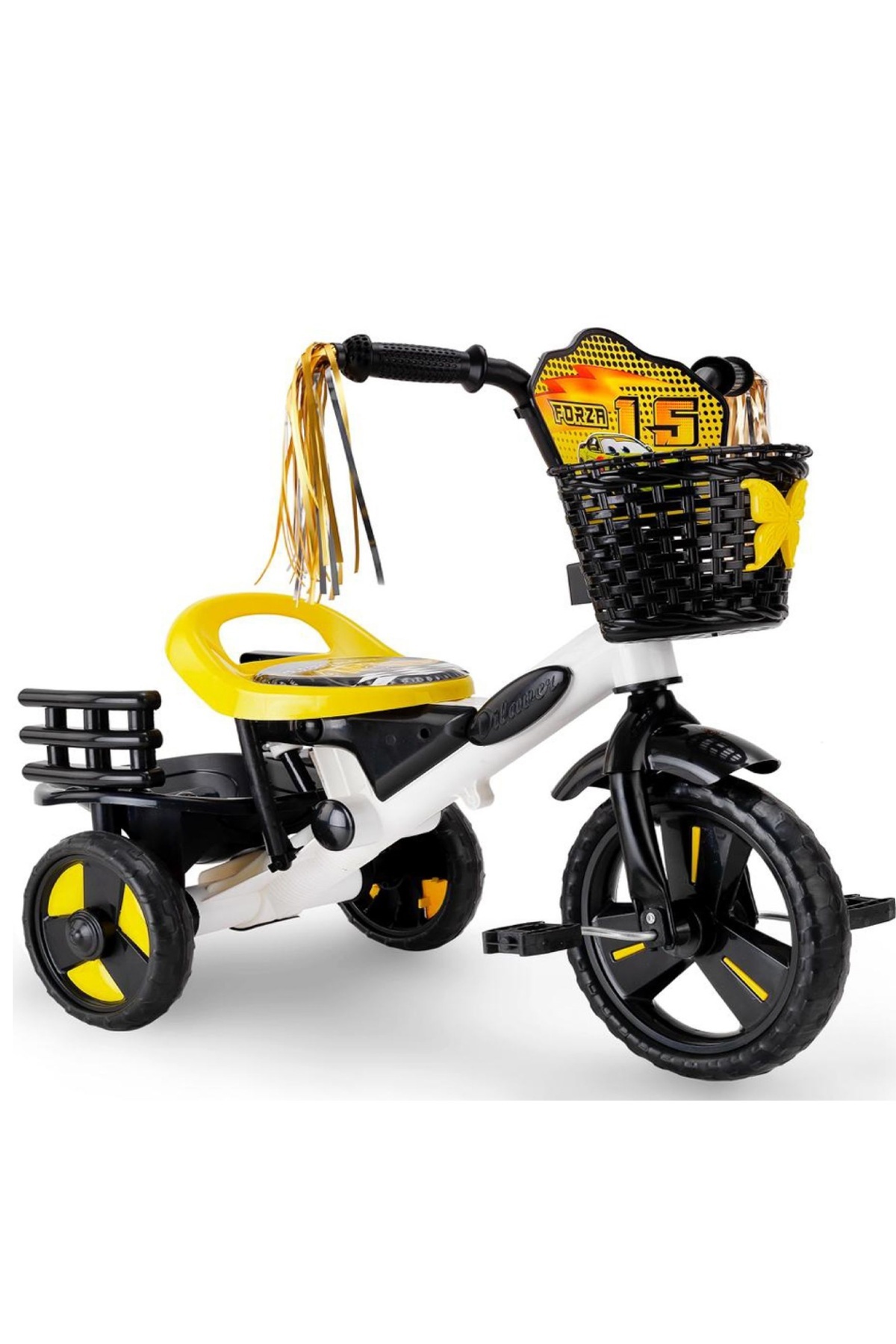 MAGNAKİDS 3 Tekerlekli elegance Compact Sepetli lüx Bebek Çocuk Bisikleti