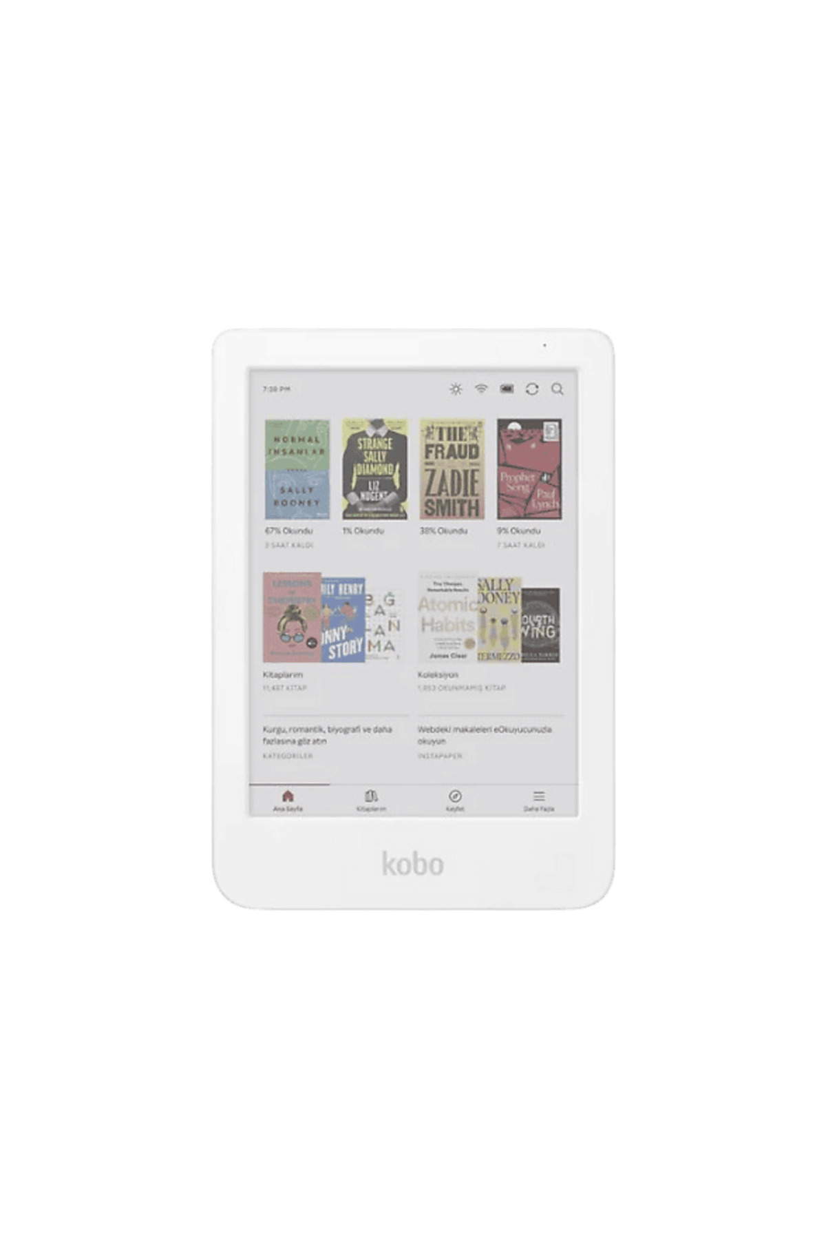 kobo Clara Colour E-Kitap Okuyucu Beyaz