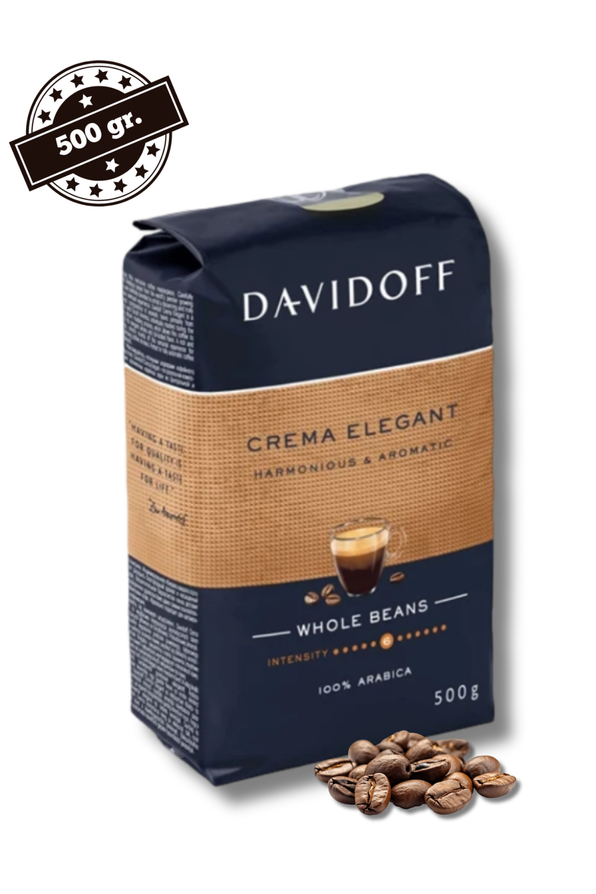 Davidoff Κρέμα Elegant σε κόκκους καφέ 500γρ