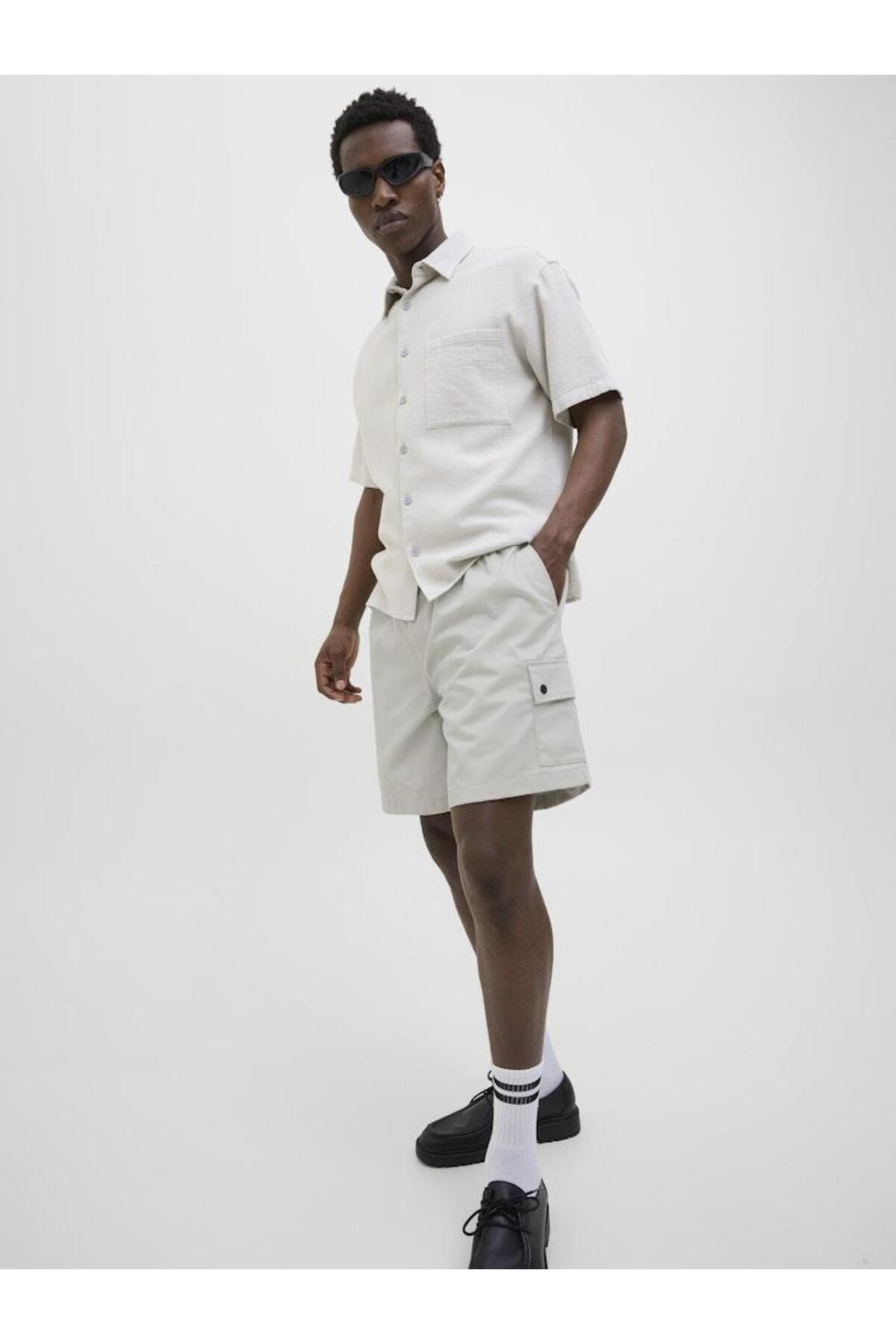 شلوارک JPSTBILL SNAP CARGO SRT AKM جک اند جونز شلوارک برمودا Jack & Jones