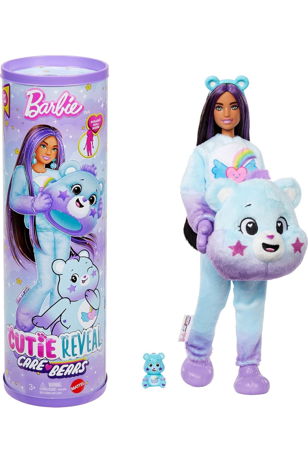 STOREMAX Cutie Reveal Sevimli Ayıcıklar bebek ve aksesuarları, Hayalperest Ayıcık, renk değişimi ve mini ayıc