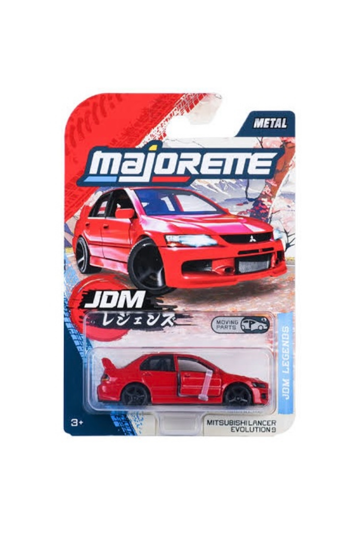 HOT WHEELS MAJORETTE JDM LEGEND MITSUBISHI LANCER EVO 9 - Fiyatı