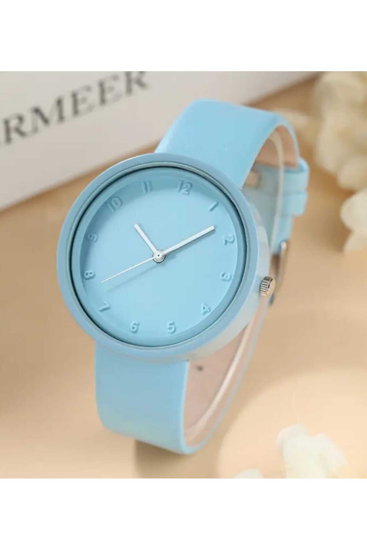 Arvella Takı PU Deri Kuvars Saat