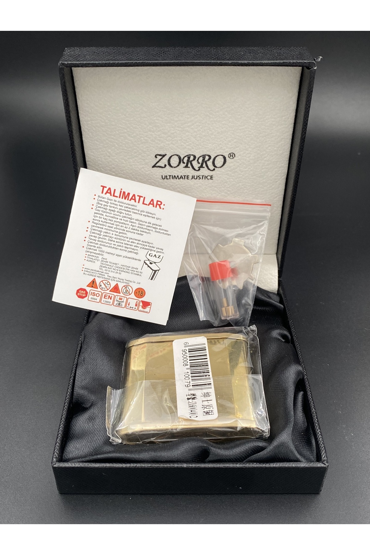 Zorro 600 Orijinal Benzinli Çakmak - Fiyatı, Yorumları
