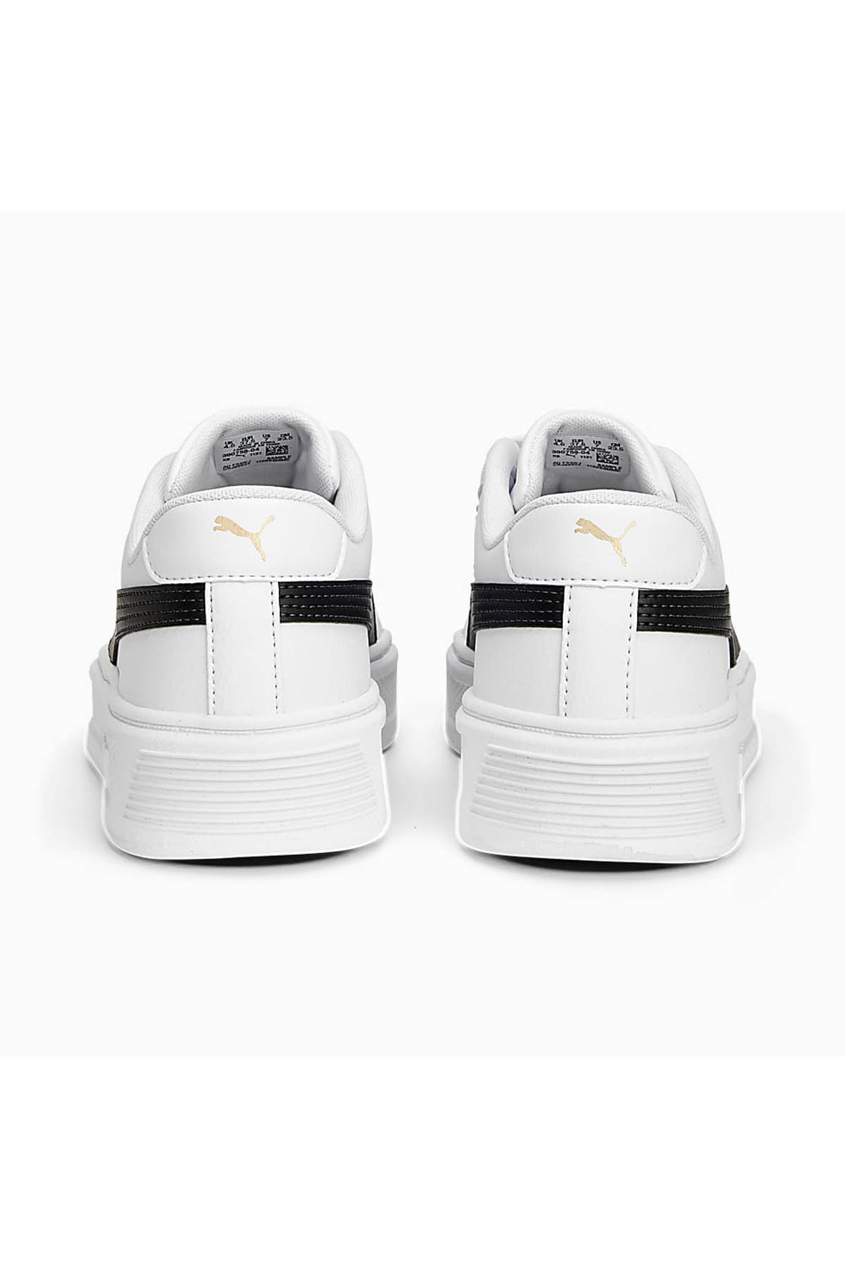 Puma Smash Platform V3 Kadın Günlük Spor Ayakkabı 390758-04 BEYAZ-SYH görsel 5