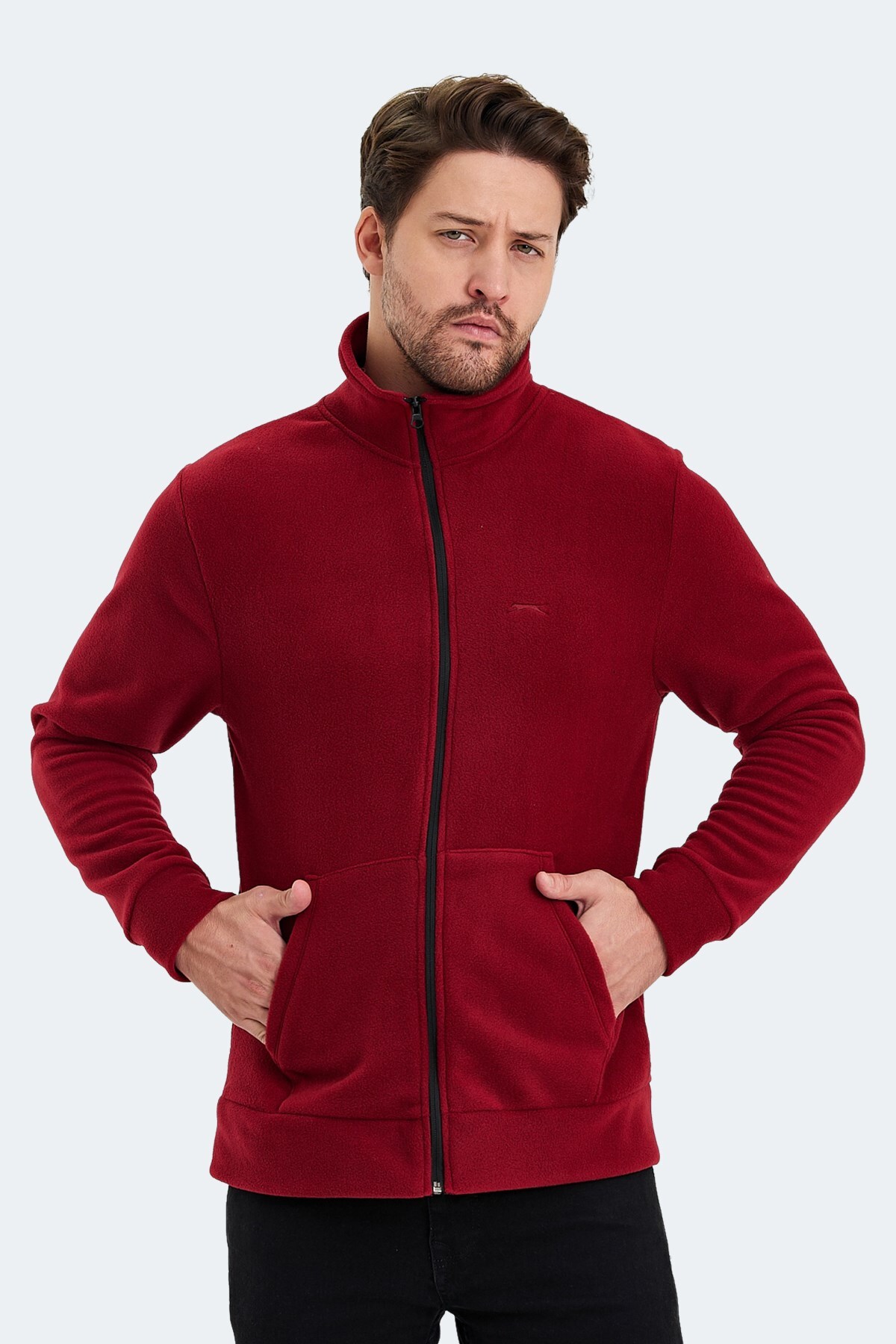 سویشرت راحت پشمی کلاه دار اسلازنگر سویشرت اسپرت Slazenger