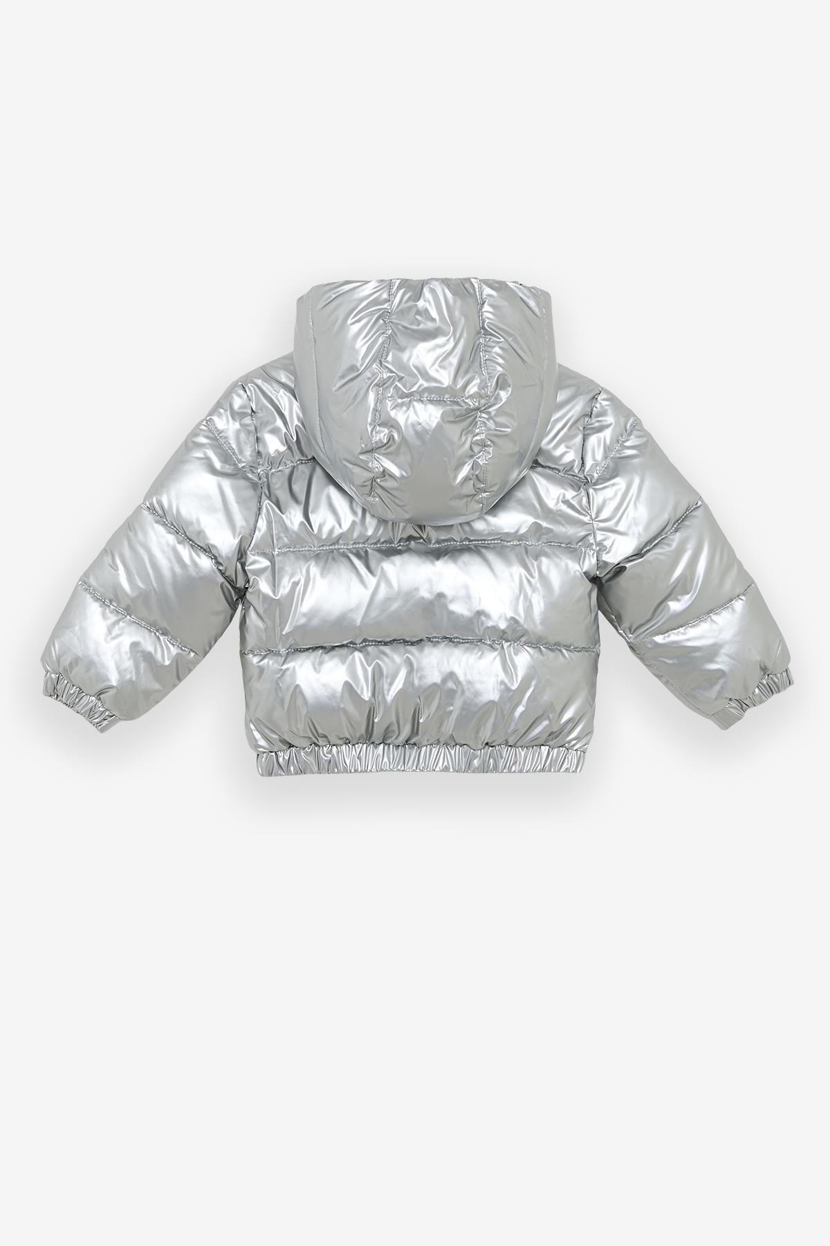Iceberg BG Store Kız Bebek Gümüş Mont fotoğrafı 3 (önizleme)