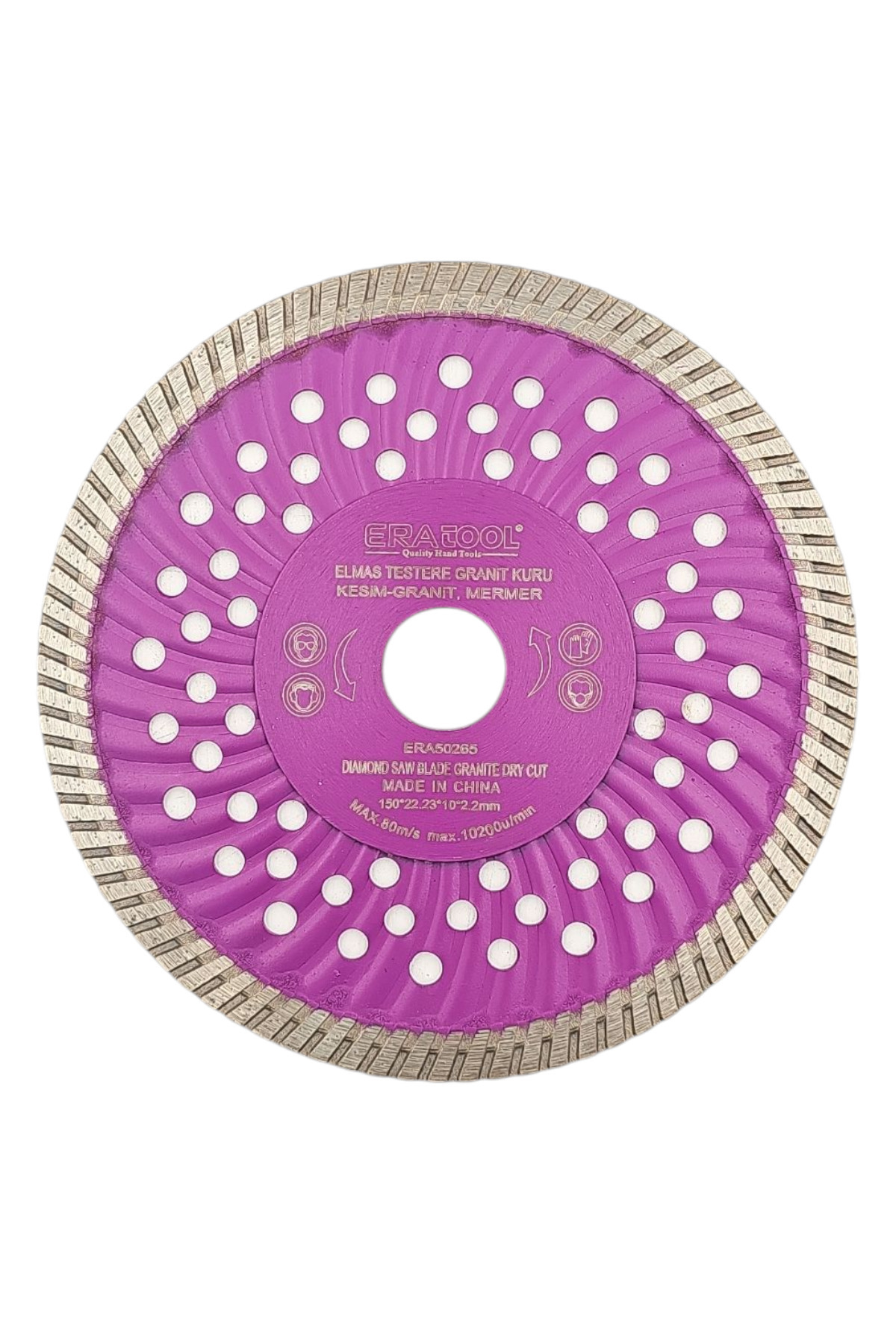 Eratool Fixonic ERA50265 150mm Elmas Testere Kuru Granit Kesim
