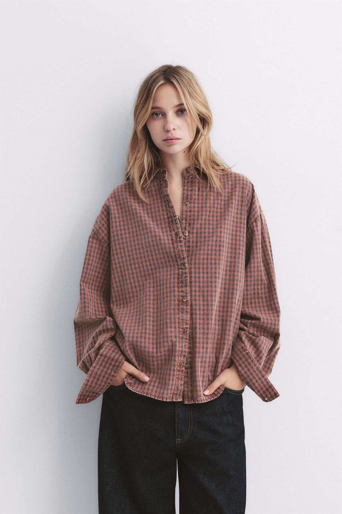 Pull & Bear Kareli gömlek
