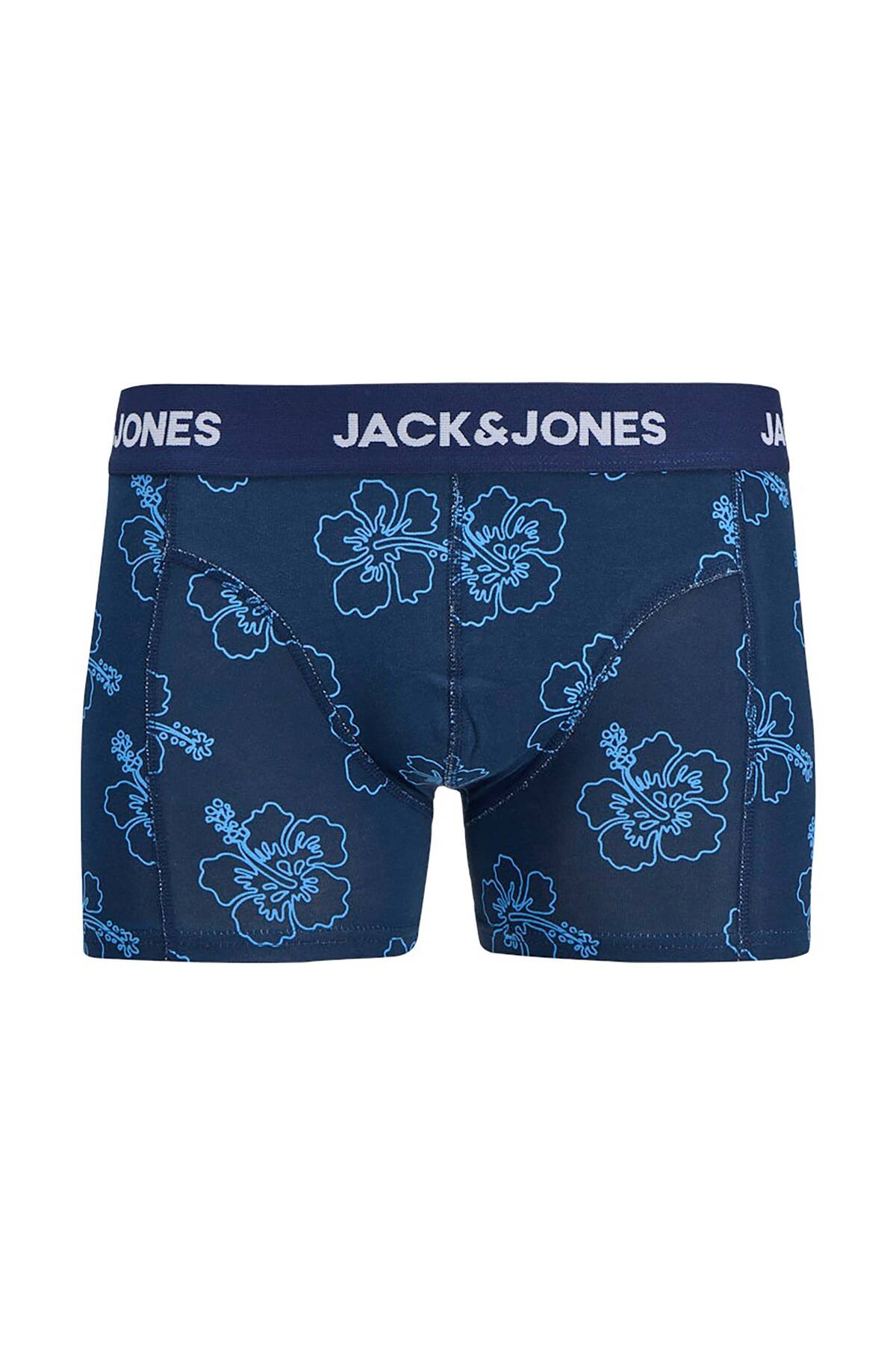 Jack & Jones  Anthony Print Erkek 3'lü Boxer (12298171-PBL) - Görsel 2