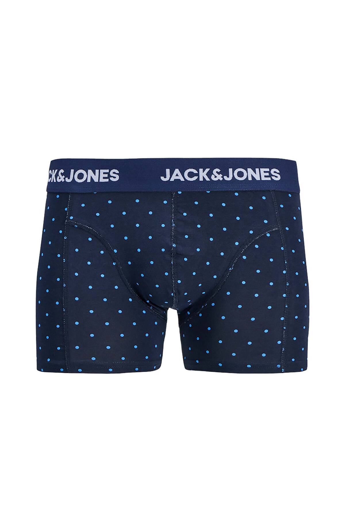 Jack & Jones  Anthony Print Erkek 3'lü Boxer (12298171-PBL) - Görsel 5