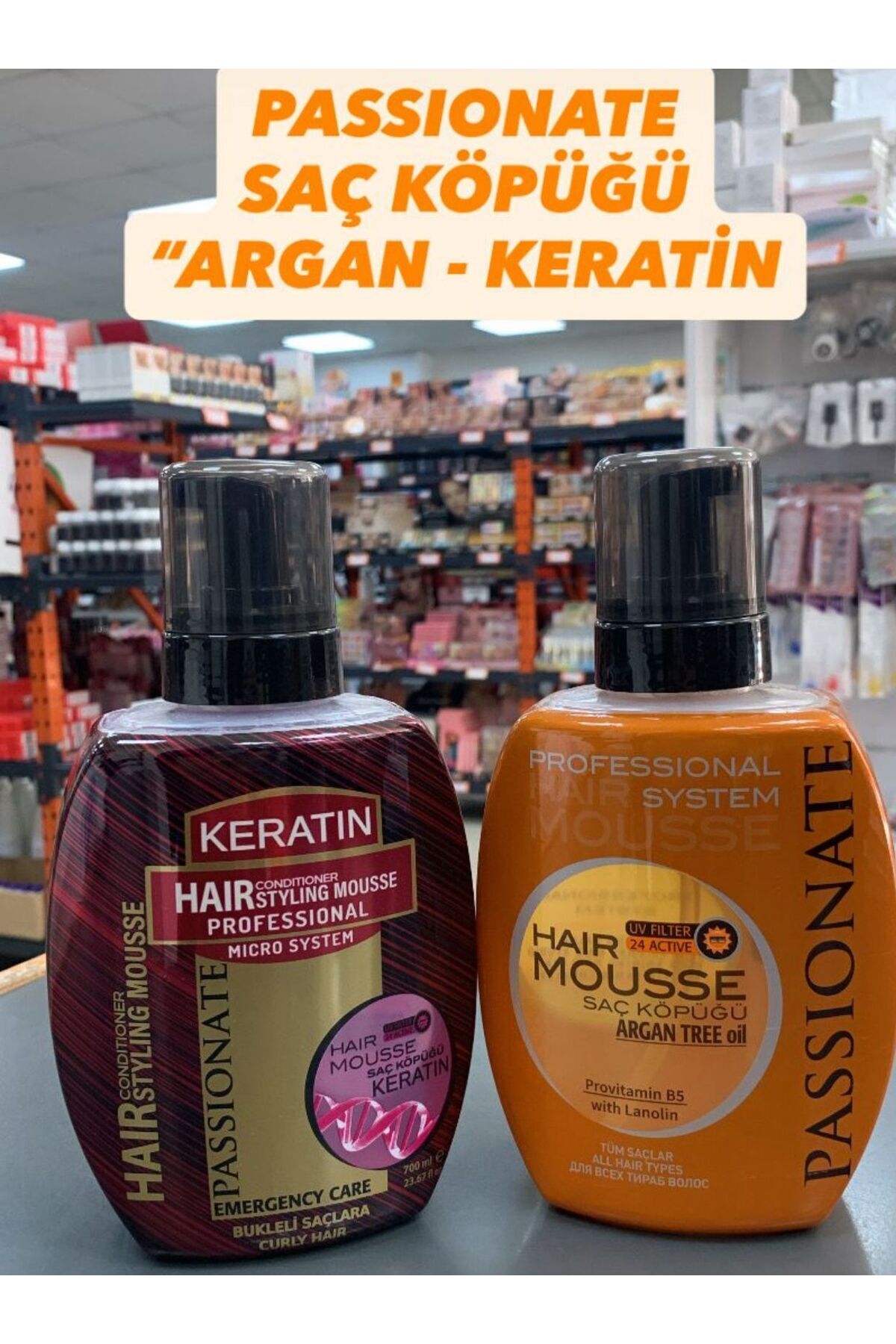 ARZ Saç Köpüğü Argan Keratin