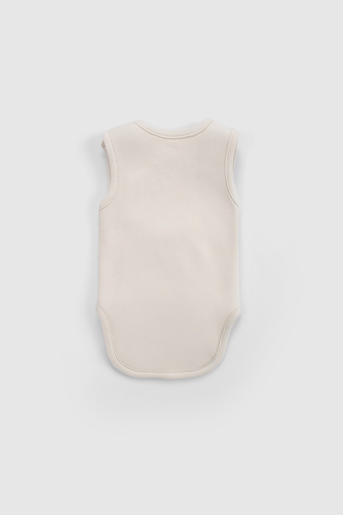 Little Gusto Organik Pamuk Ekru Prematüre Kundaklı Yelek fotoğrafı 3 (önizleme)