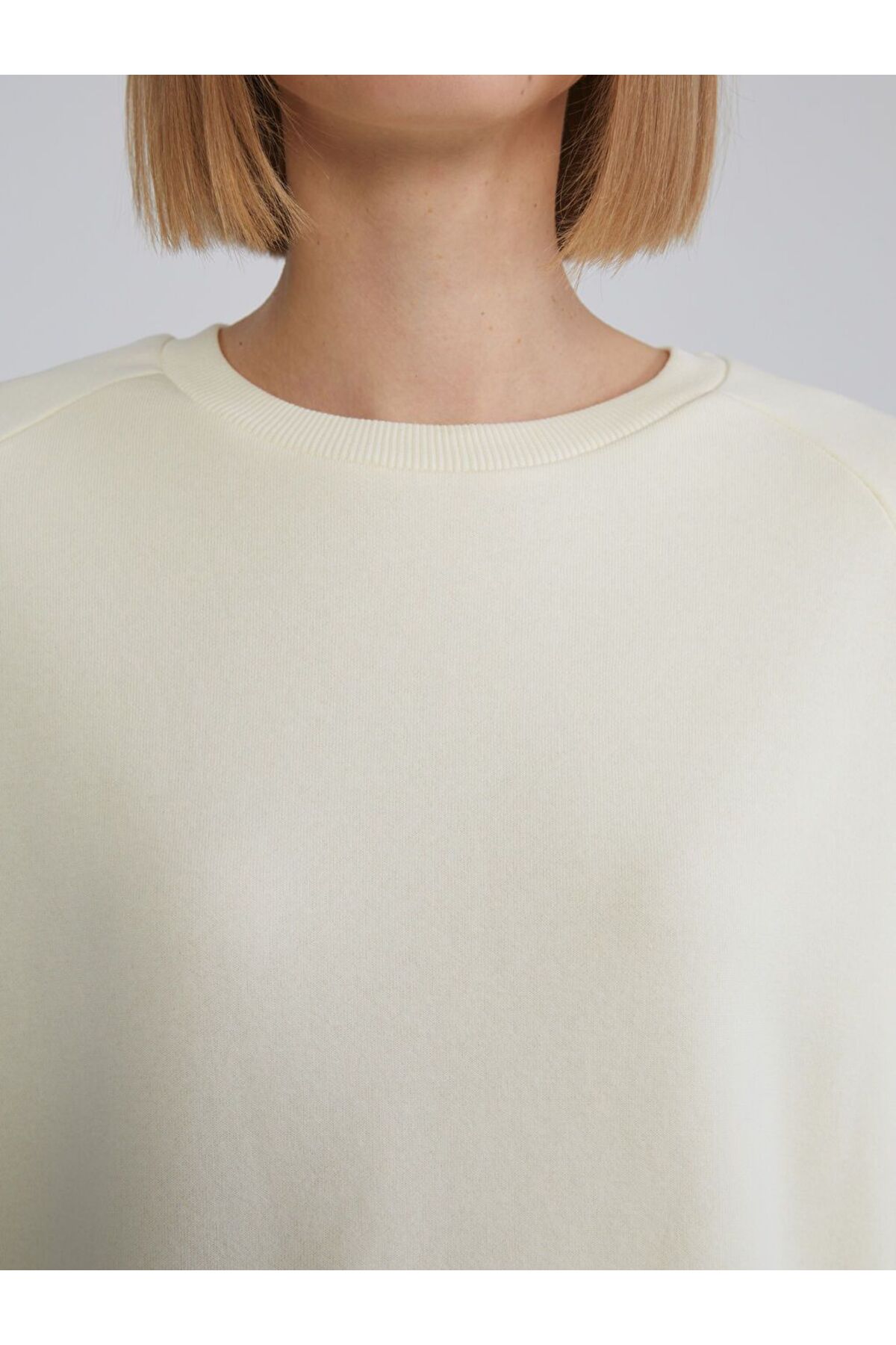 سویشرت زنانه راسته آستین بلند | ال سی وایکیکی LC Waikiki W5MM48Z8 - تصویر 3