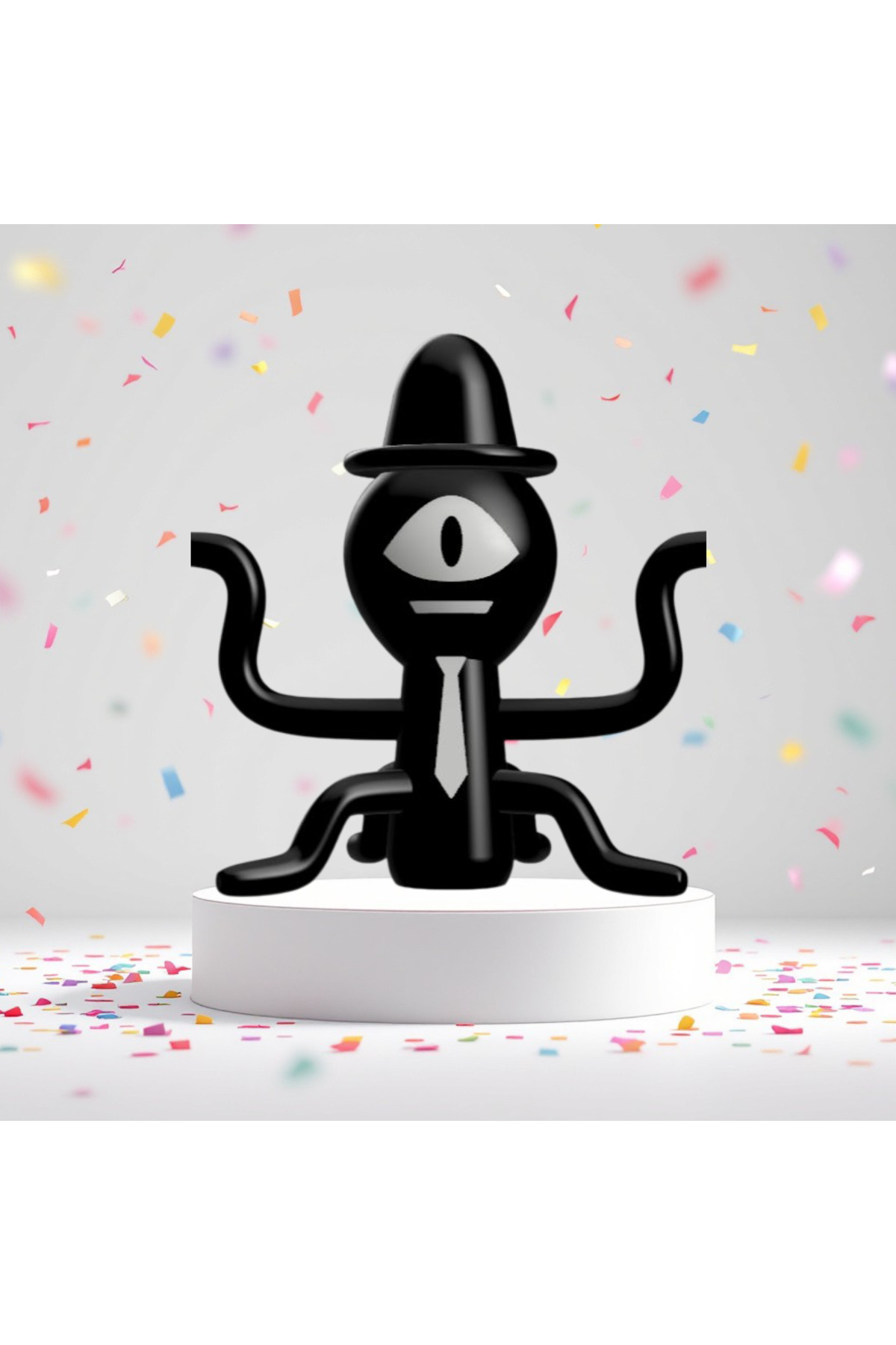 fosuwa Sprunki beat s karekteri Black Black 1 adet kaliteli baskı 7 cm